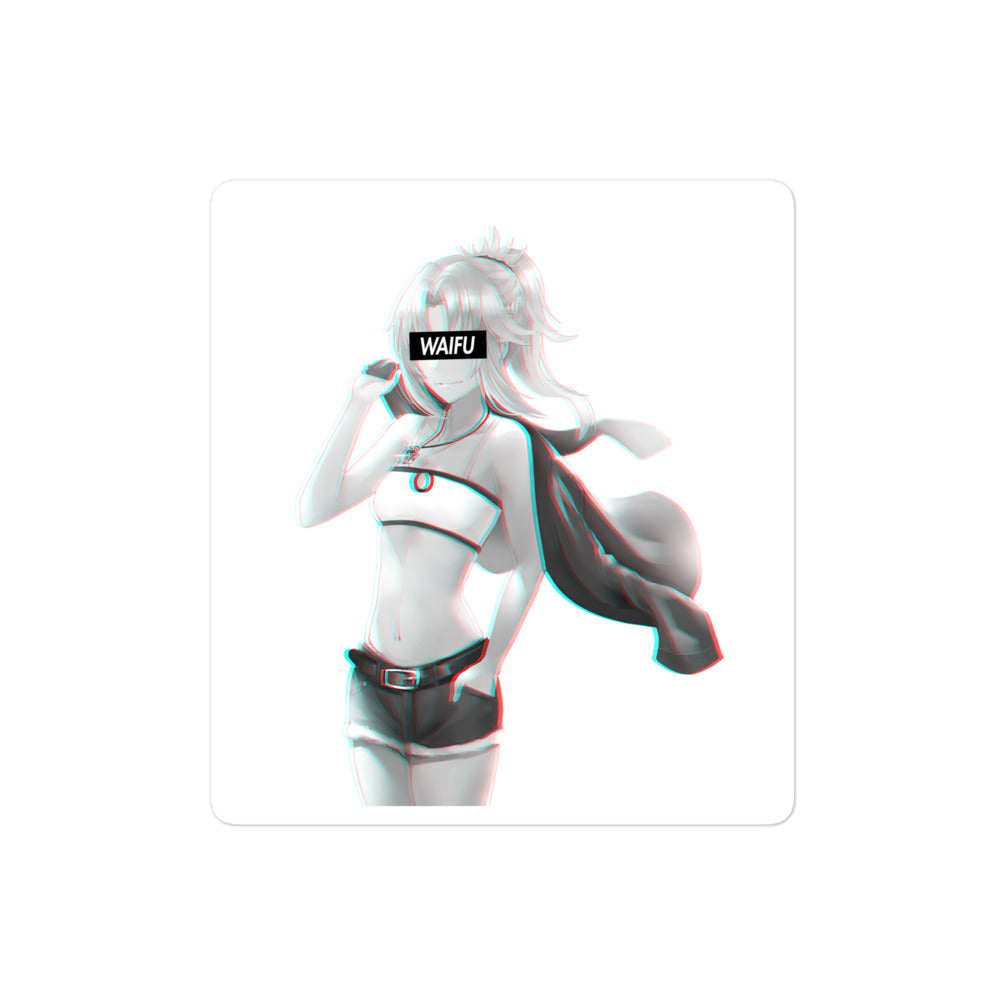 Mordred Waifu Material #003 Kiss Cut Premium Sticker