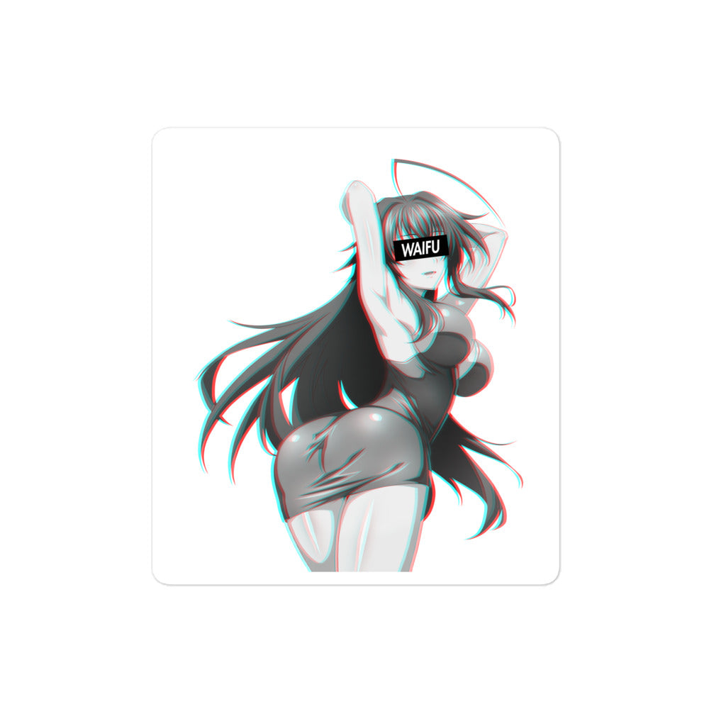 Rias Waifu Material #002 Kiss Cut Premium Sticker