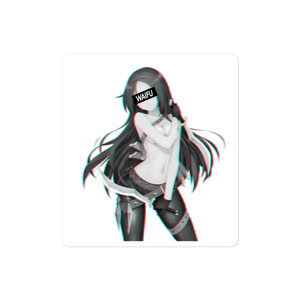 Katarina Waifu Material #003 Kiss Cut Premium Sticker