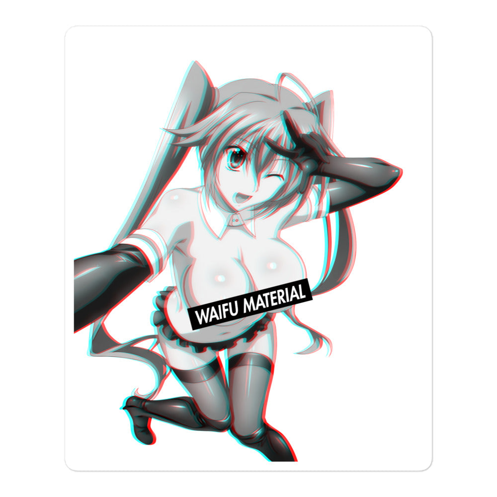 Irina Waifu Material #006 Kiss Cut Premium Sticker