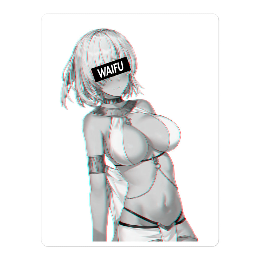 Mash Waifu Material #007 Kiss Cut Premium Sticker