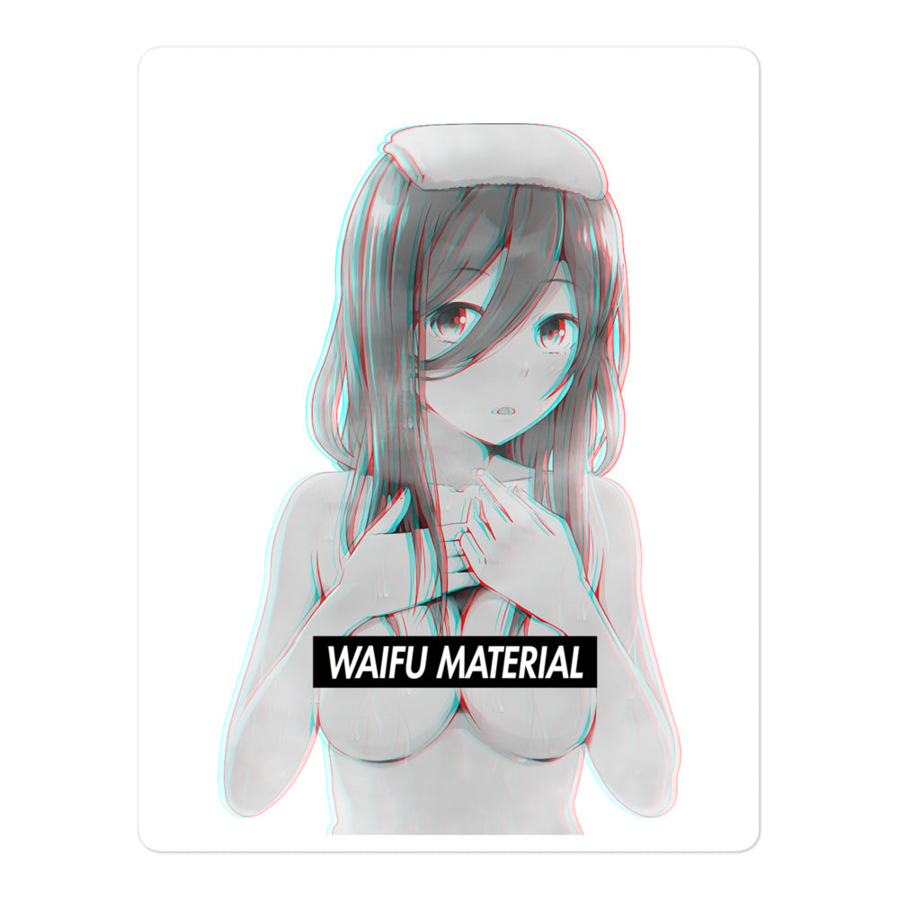 Miku Waifu Material #005 Kiss Cut Premium Sticker