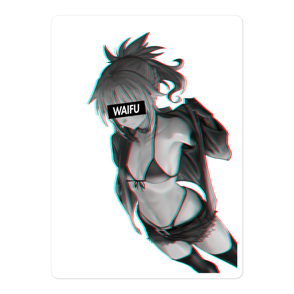 Mordred Waifu Material #005 Kiss Cut Premium Sticker