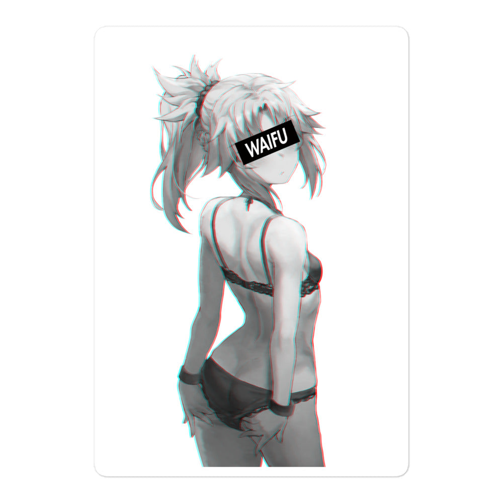 Mordred Waifu Material #009 Kiss Cut Premium Sticker