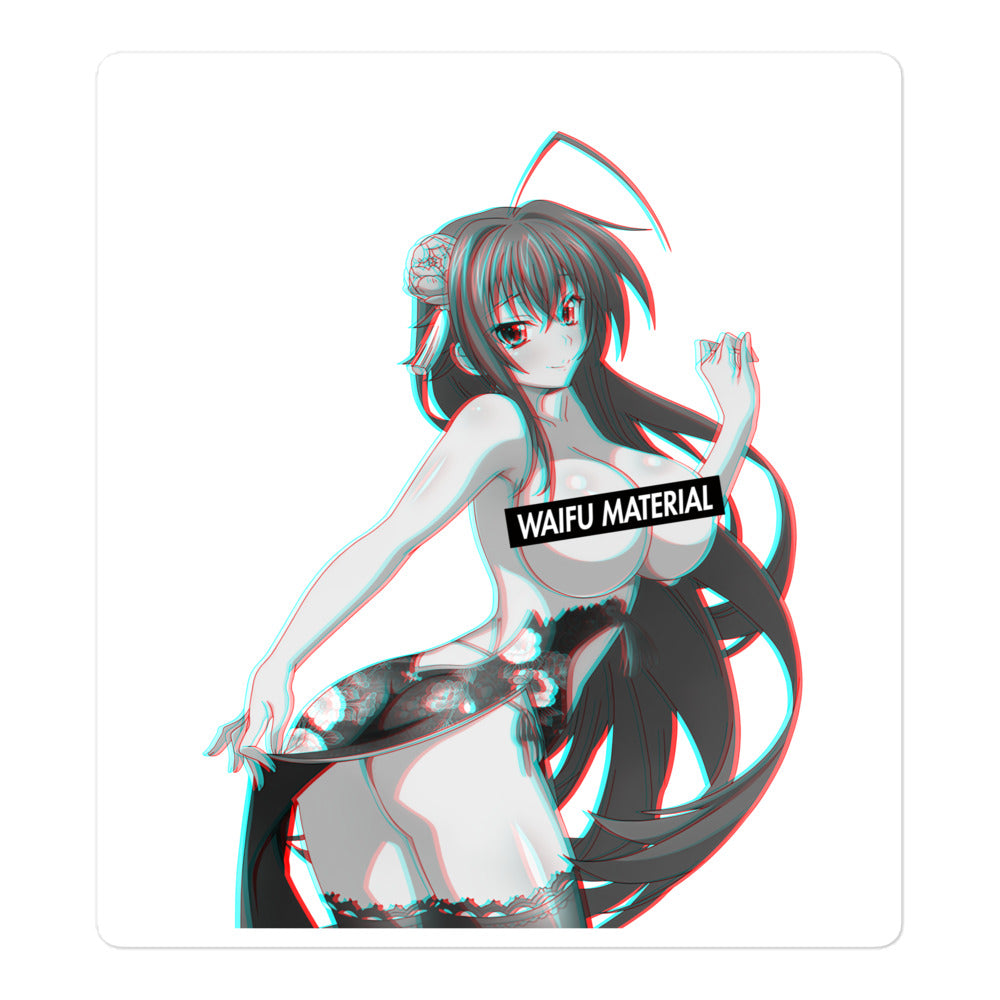 Rias Waifu Material #003 Kiss Cut Premium Sticker