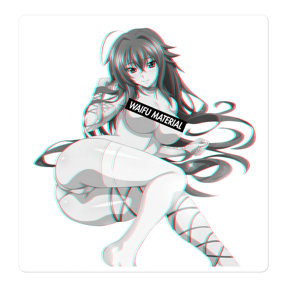 Rias Waifu Material #005 Kiss Cut Premium Sticker