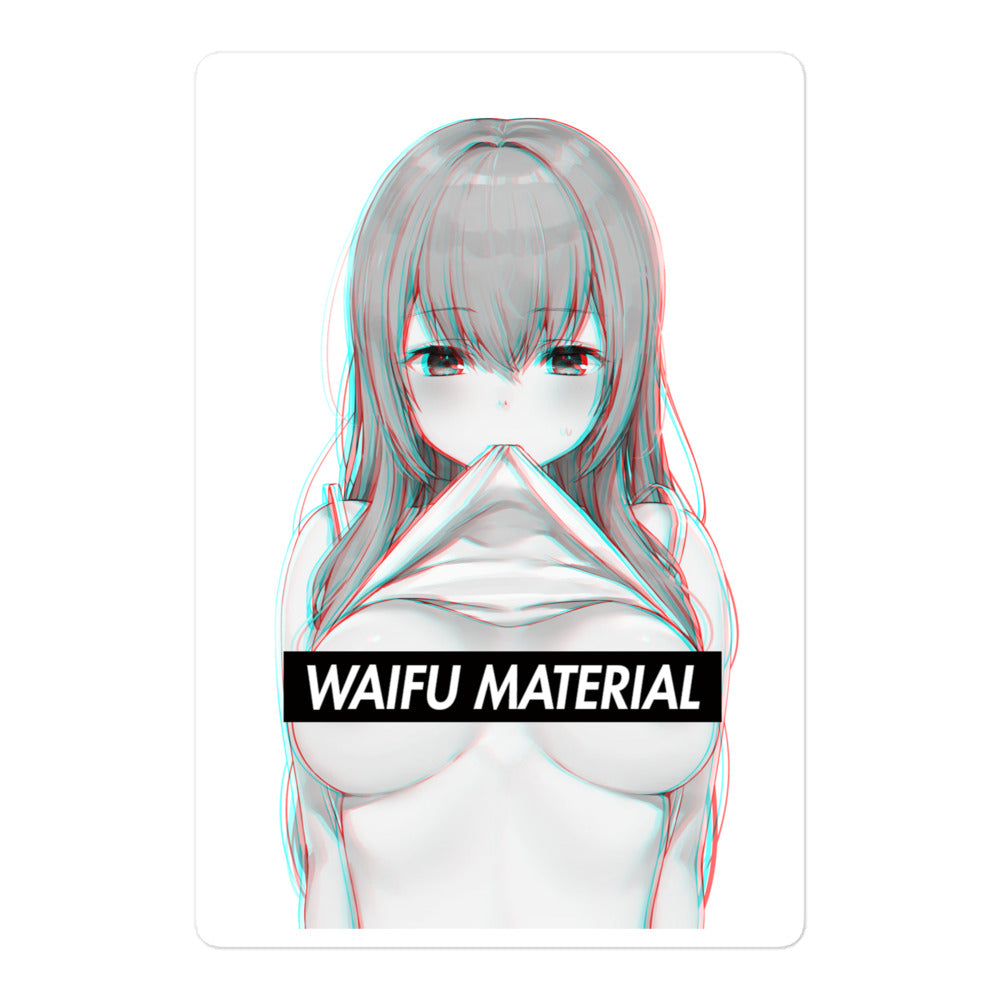 Scathach Waifu Material #009 Kiss Cut Premium Sticker