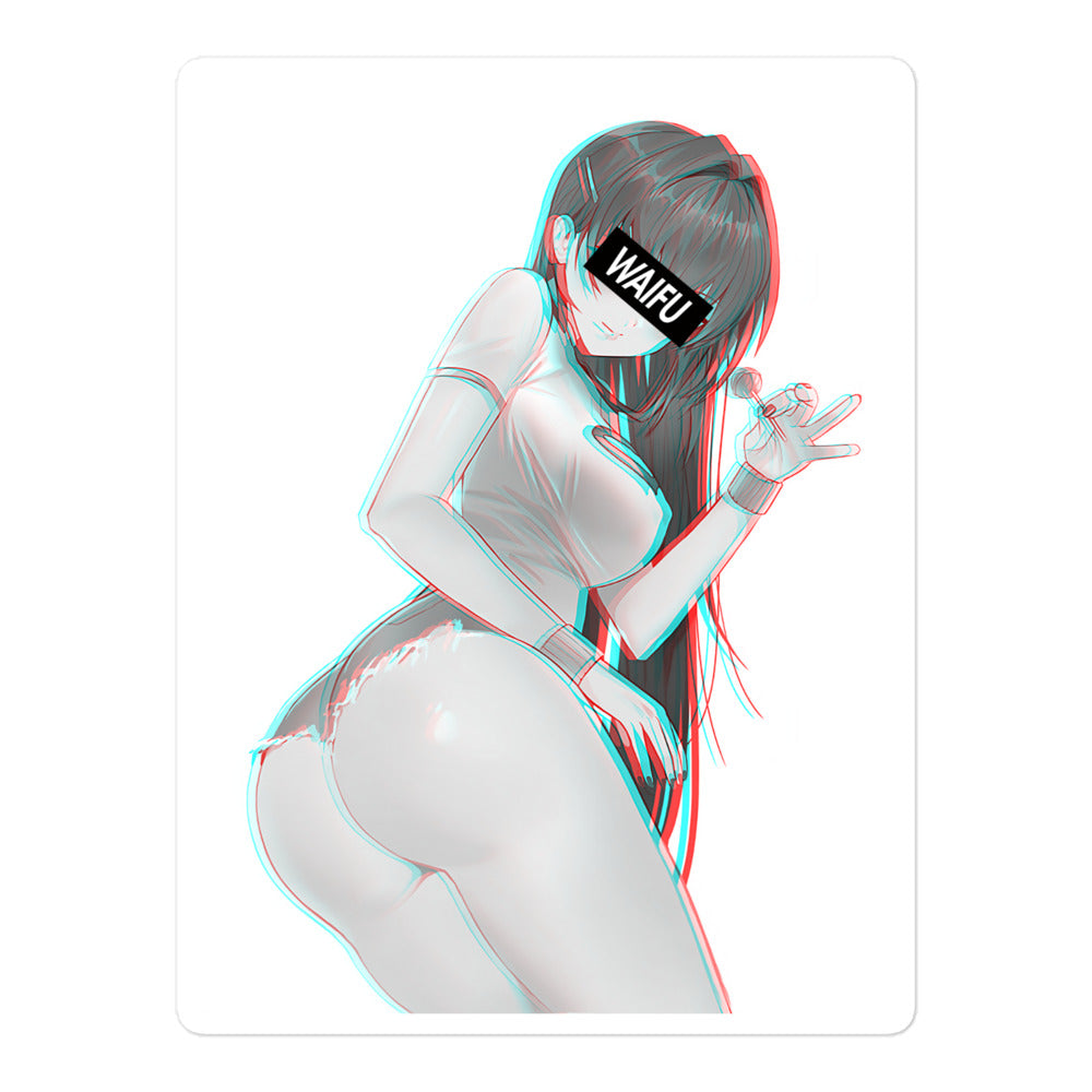 Scathach Waifu Material #007 Kiss Cut Premium Sticker