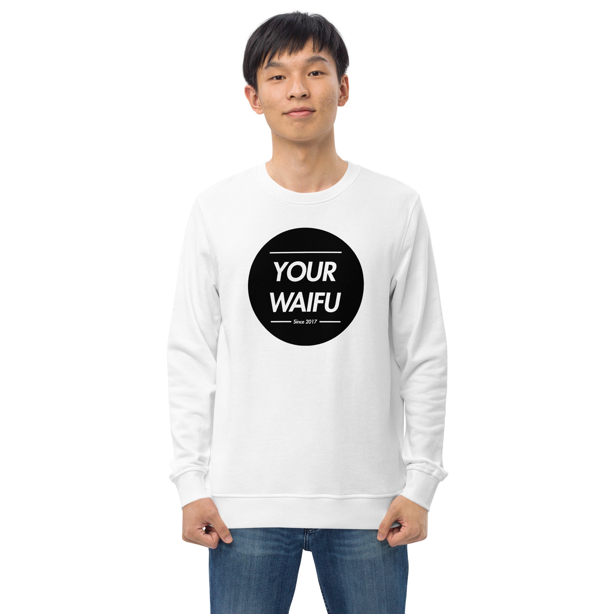 Your Waifu Classic Organic Unisex Sweatshirt