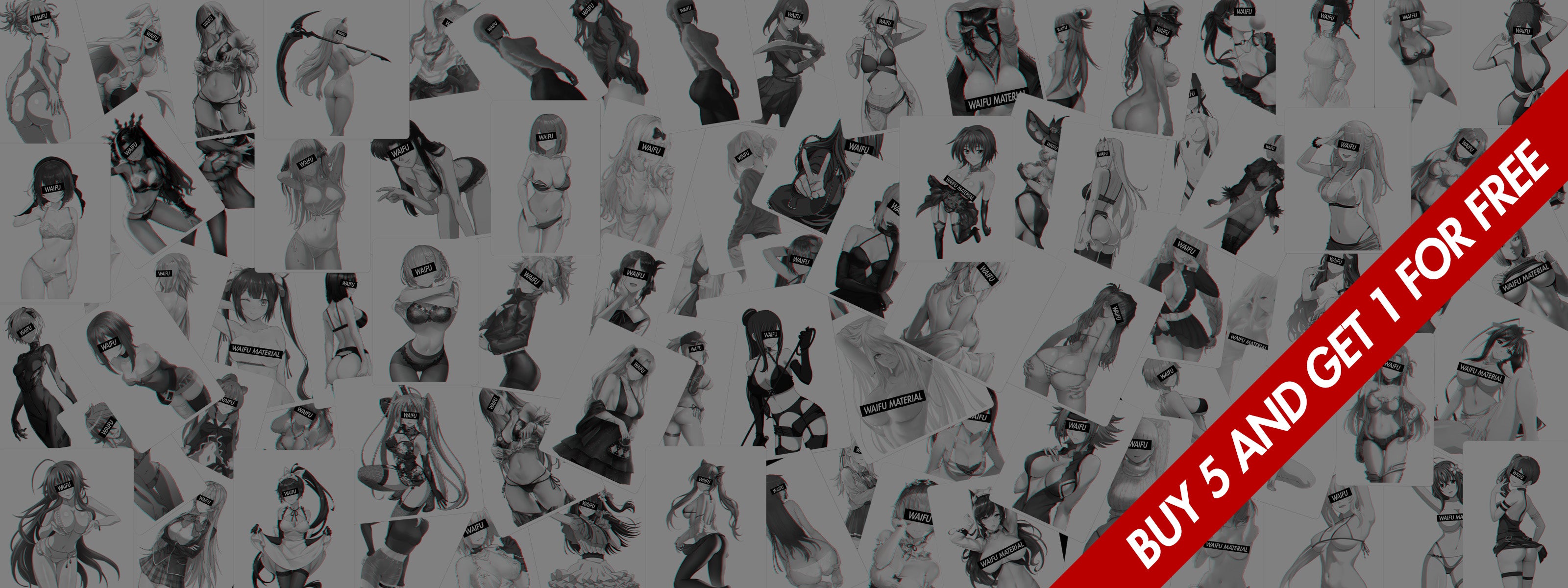 Your Waifu Kiss Cut Premium Stickers Collection