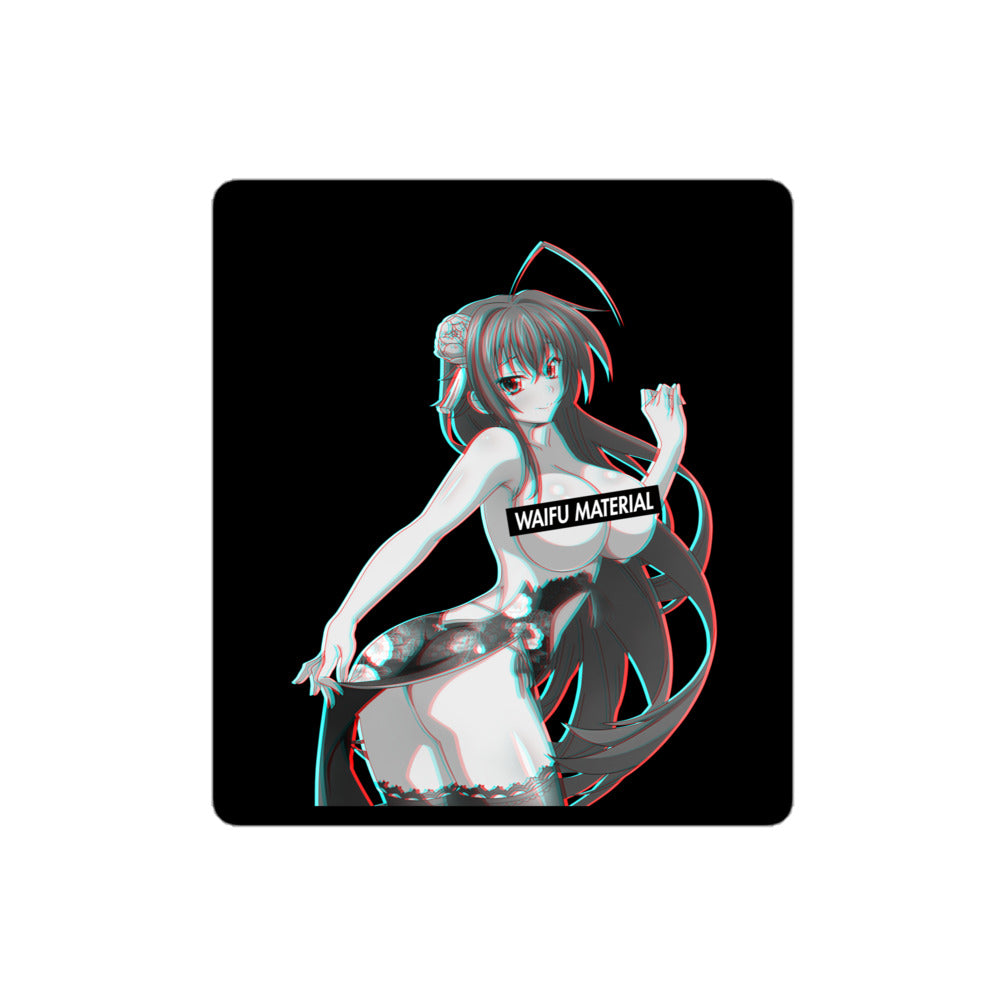 Rias Waifu Material - Black Edition #003 Kiss Cut Premium Sticker