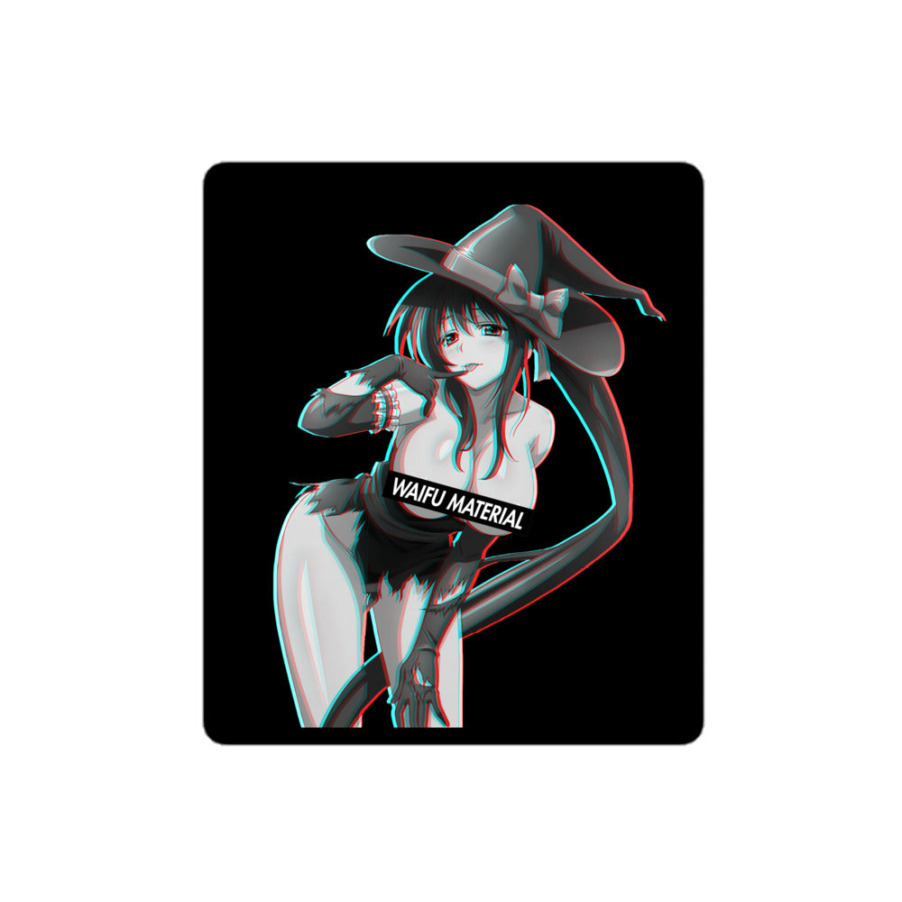 Akeno Waifu Material - Black Edition #004 Kiss Cut Premium Sticker