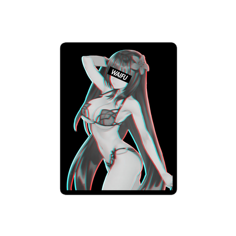 Scathach Waifu Material - Black Edition #004 Kiss Cut Premium Sticker