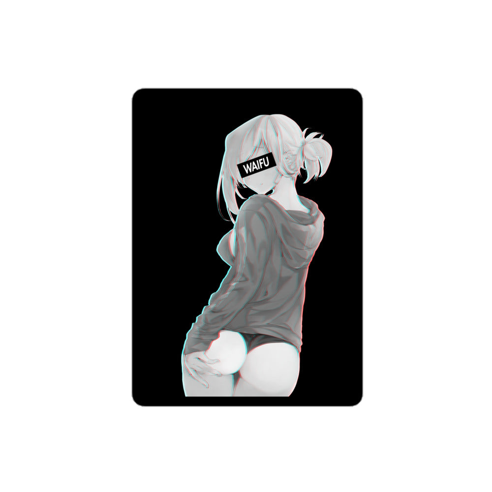 Musashi Miyamoto Waifu Material - Black Edition #002 Kiss Cut Premium Sticker