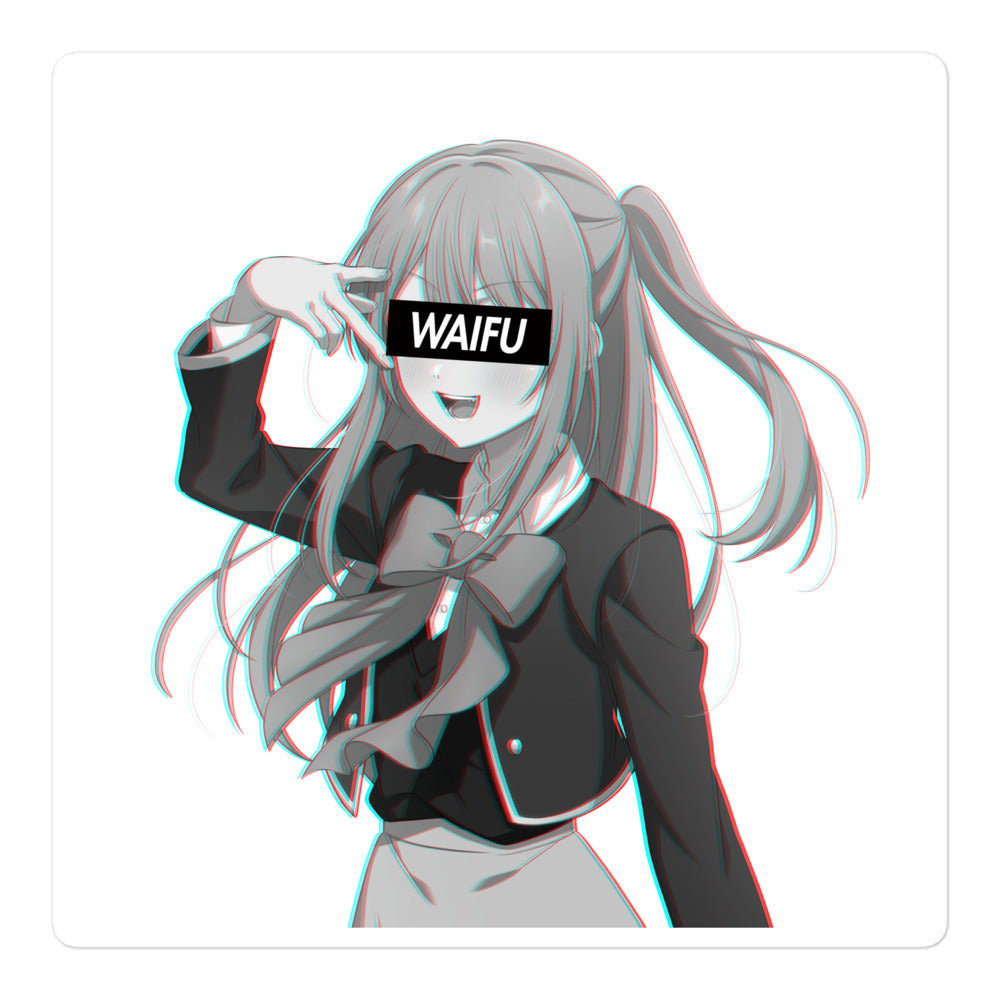 Ruby Waifu Material #001 Kiss Cut Premium Sticker