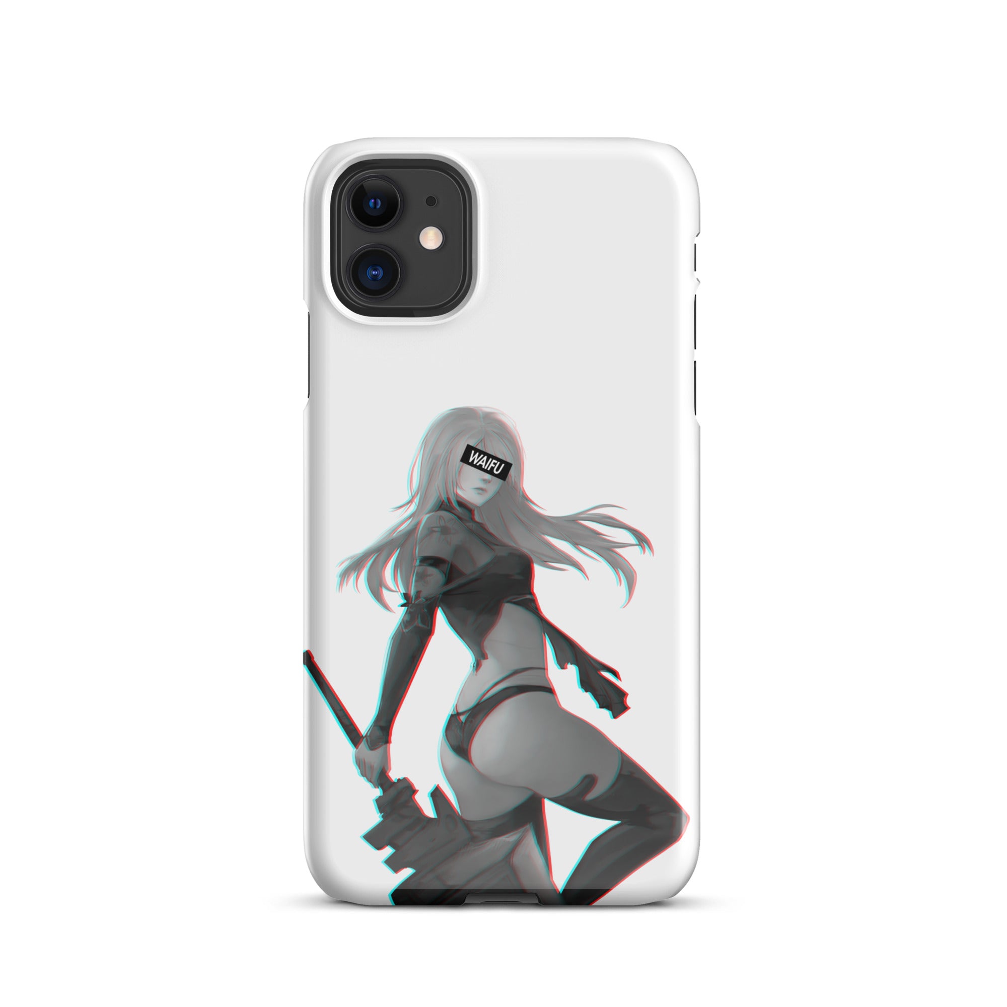 A2 Waifu Material #003 iPhone Premium Case