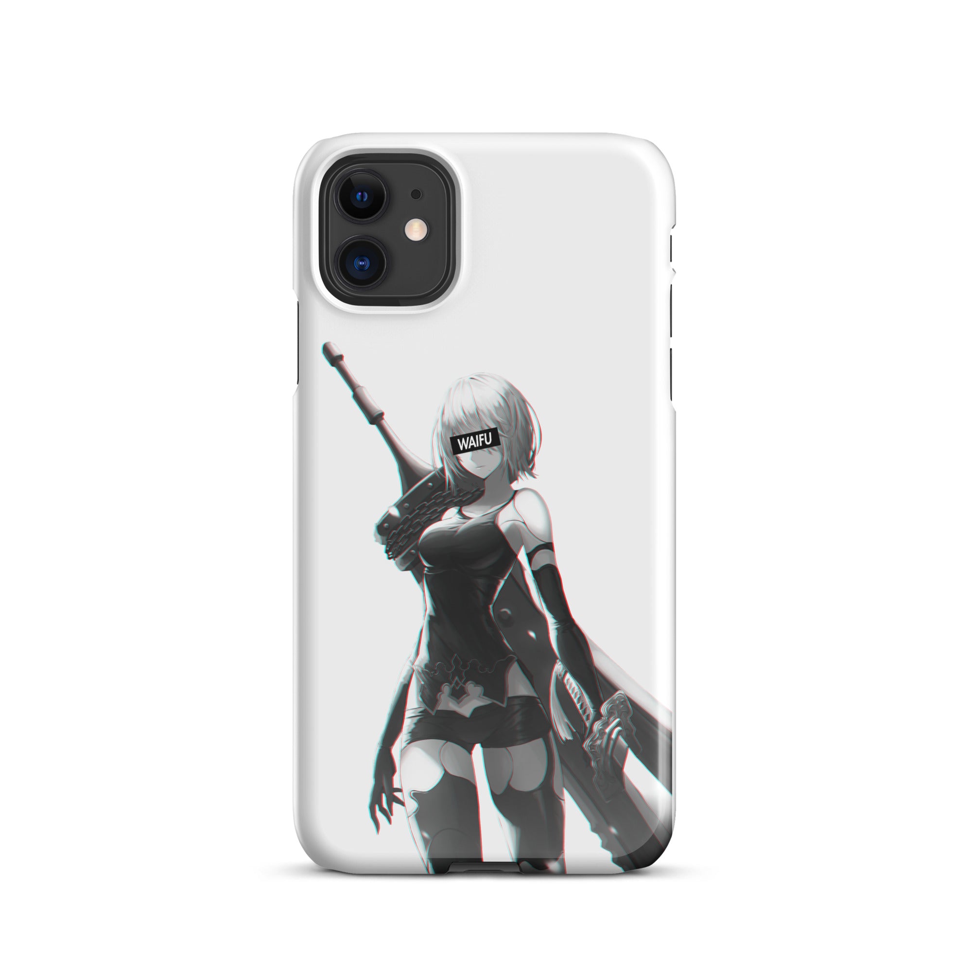 A2 Waifu Material #005 iPhone Premium Case