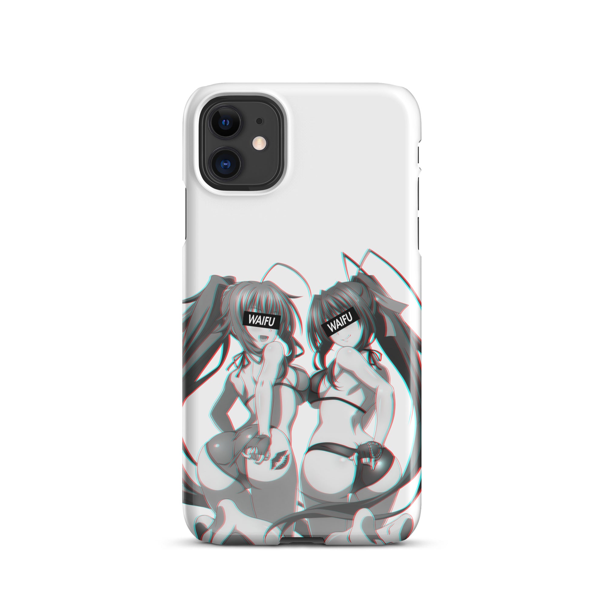 Akeno & Rias Waifu Material #001 iPhone Premium Case