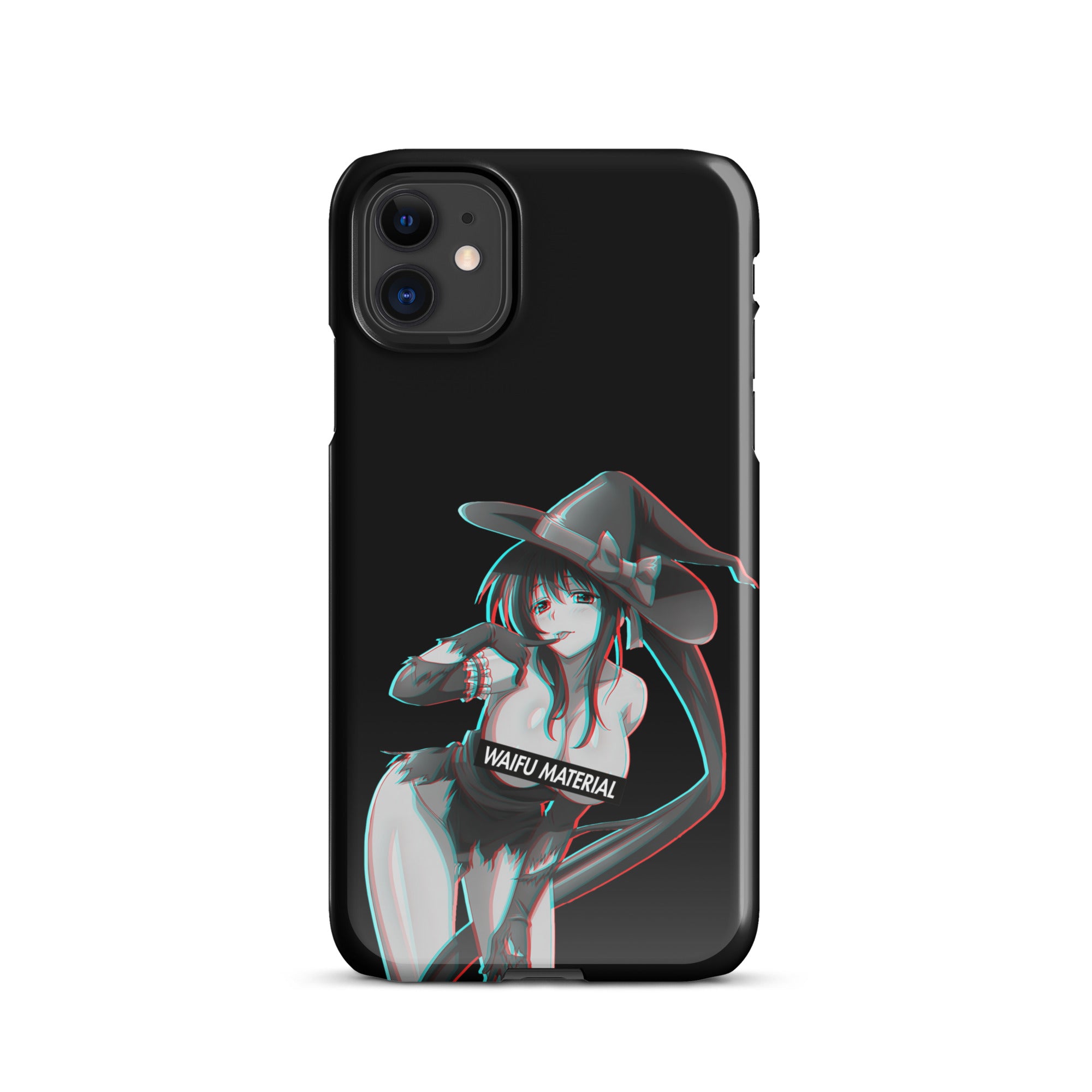 Akeno Waifu Material - Black Edition #004 iPhone Premium Case