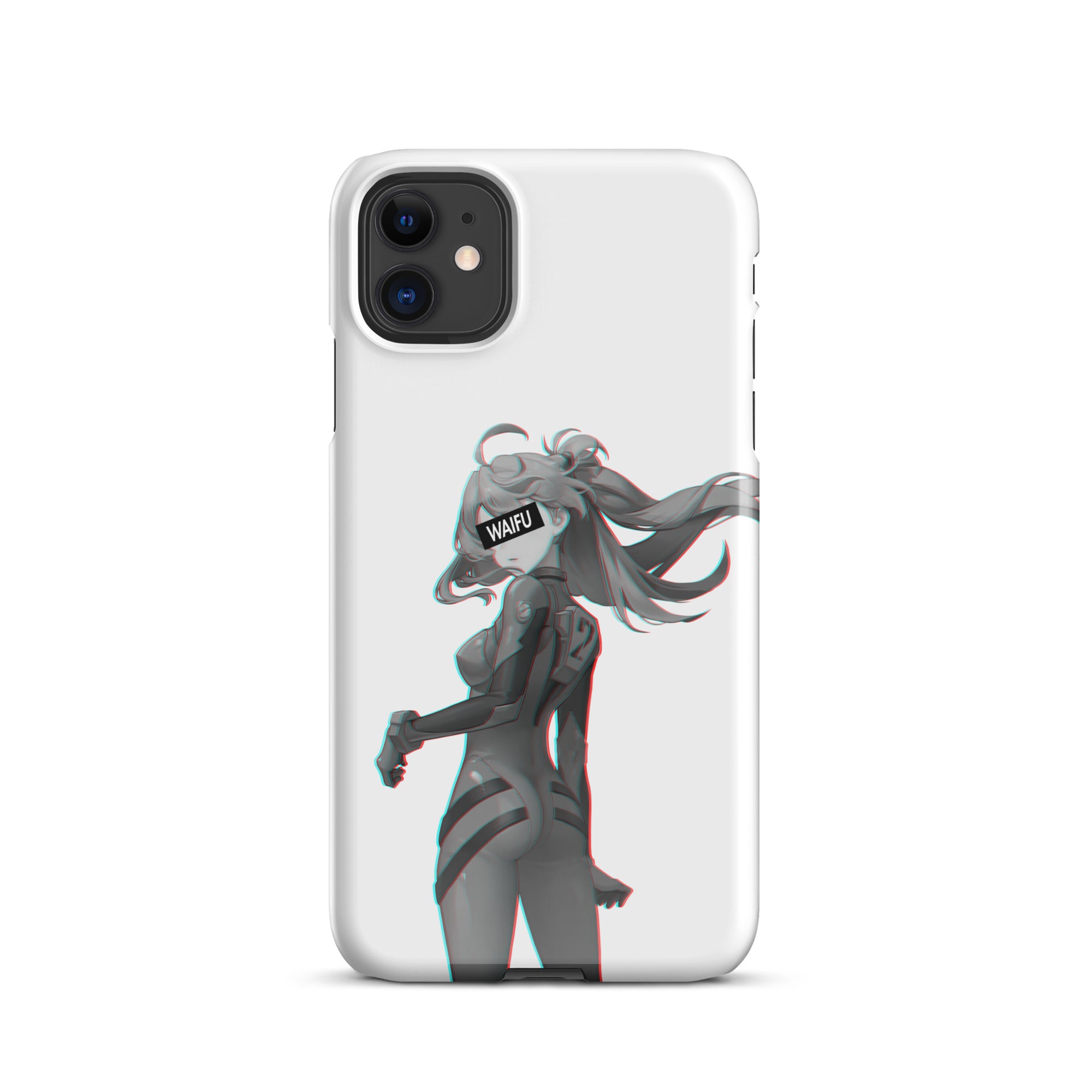 Asuka Waifu Material #001 iPhone Premium Case