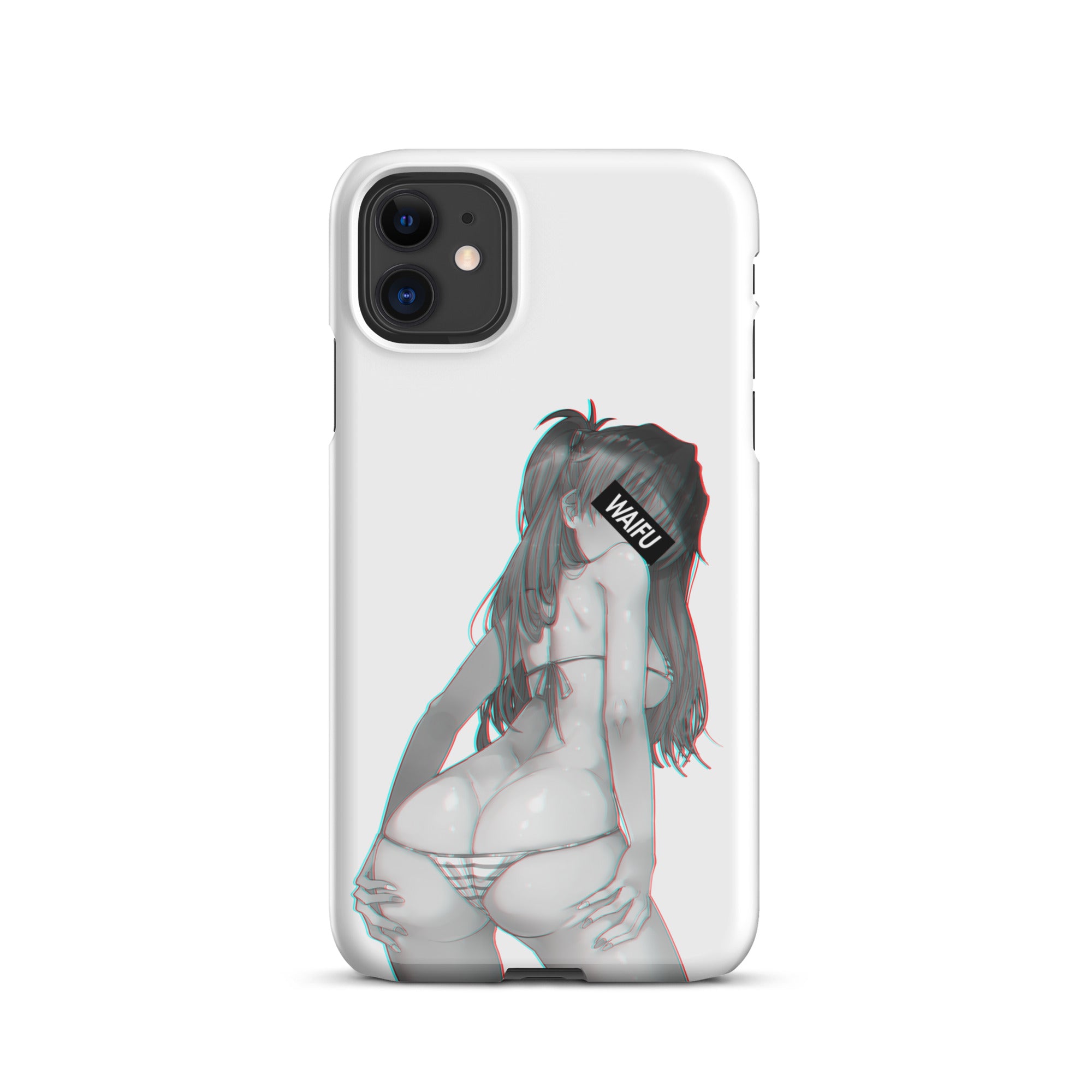 Asuka Waifu Material #002 iPhone Premium Case