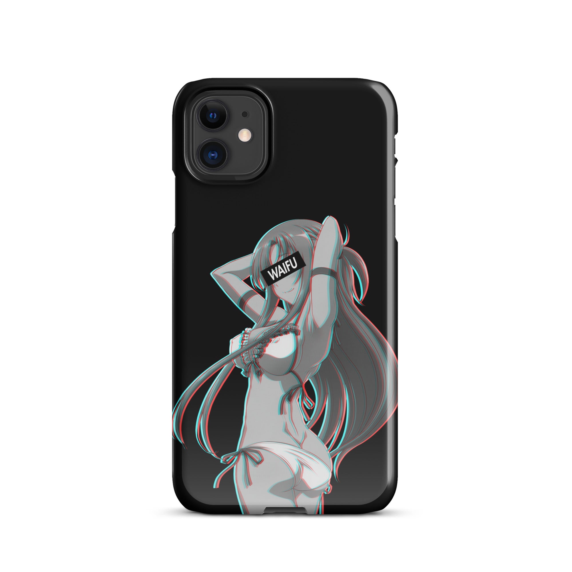 Asuna Waifu Material - Black Edition #002 iPhone Premium Case