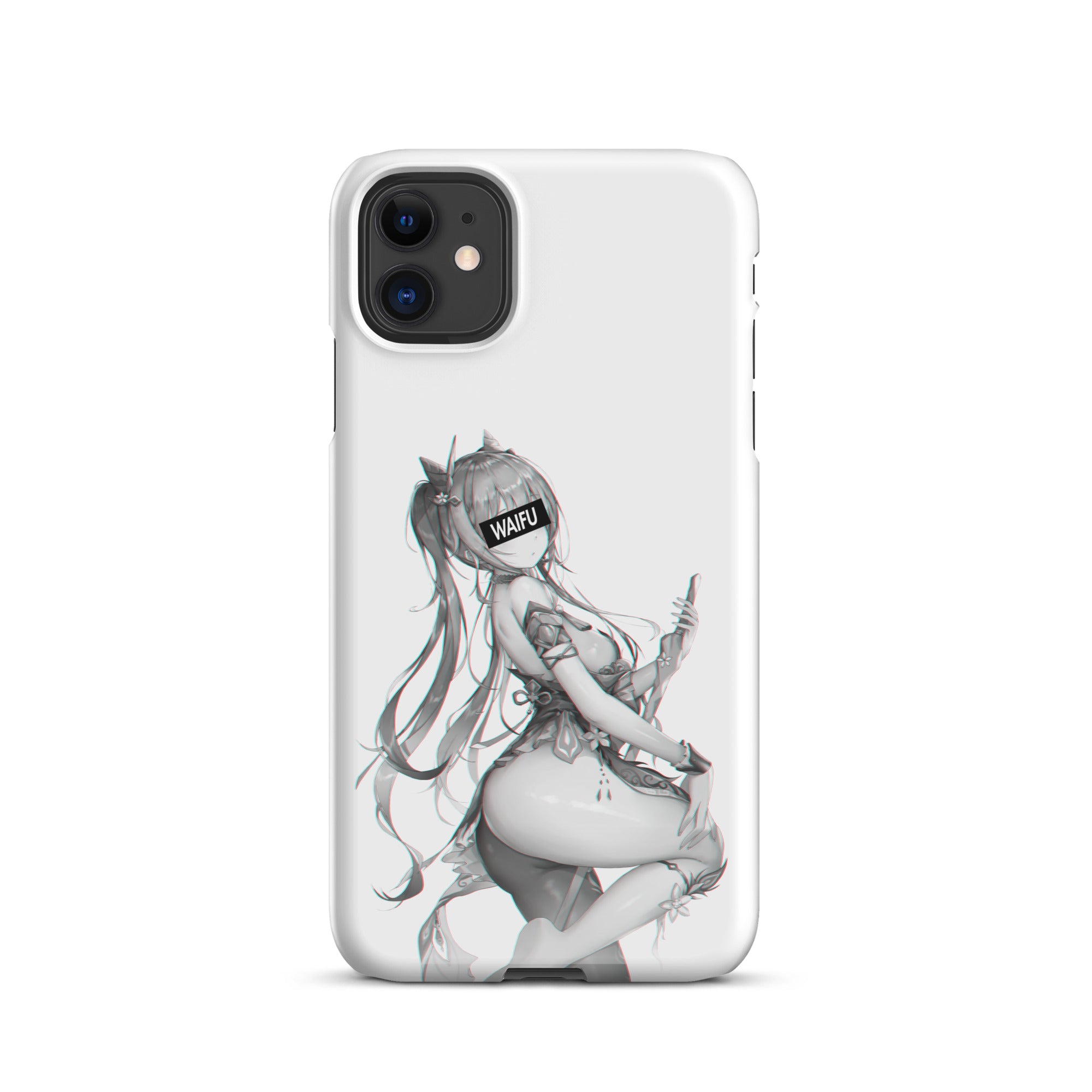 Keqing Waifu Material #003 iPhone Premium Case