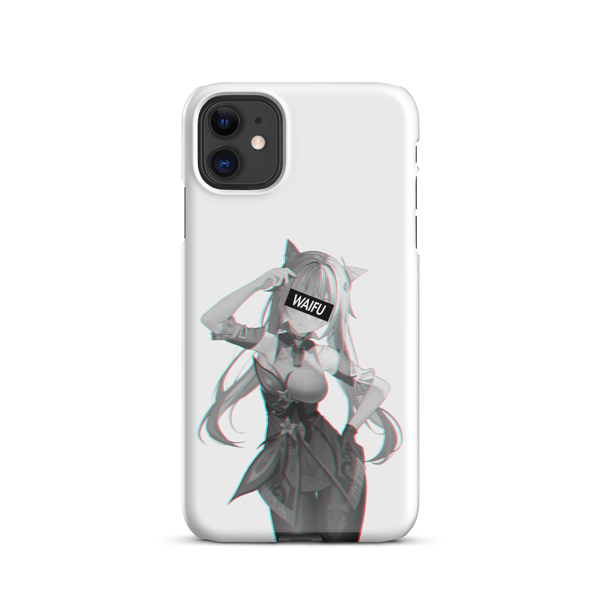 Keqing Waifu Material #004 iPhone Premium Case