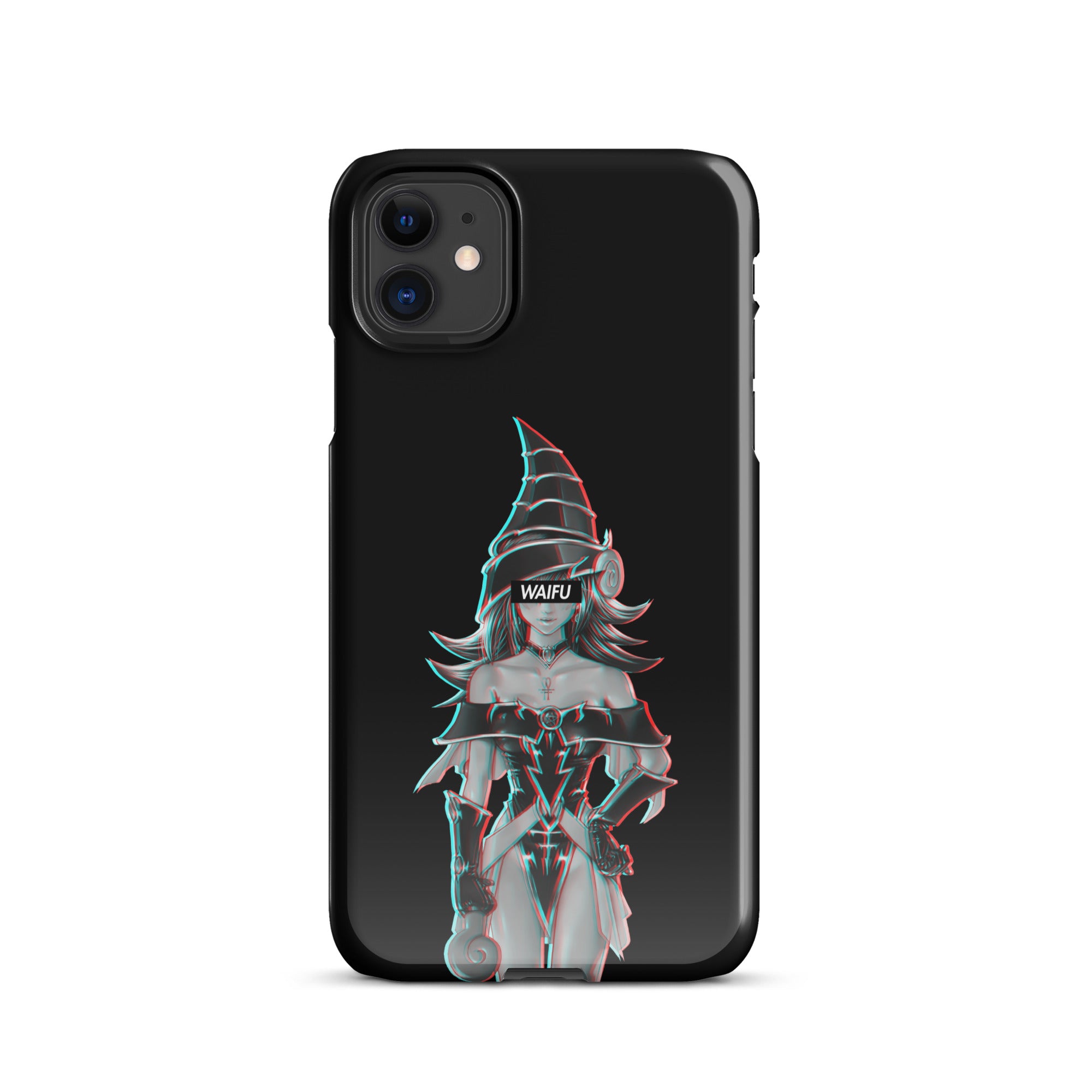 Magical Gal Waifu Material - Black Edition #001 iPhone Premium Case