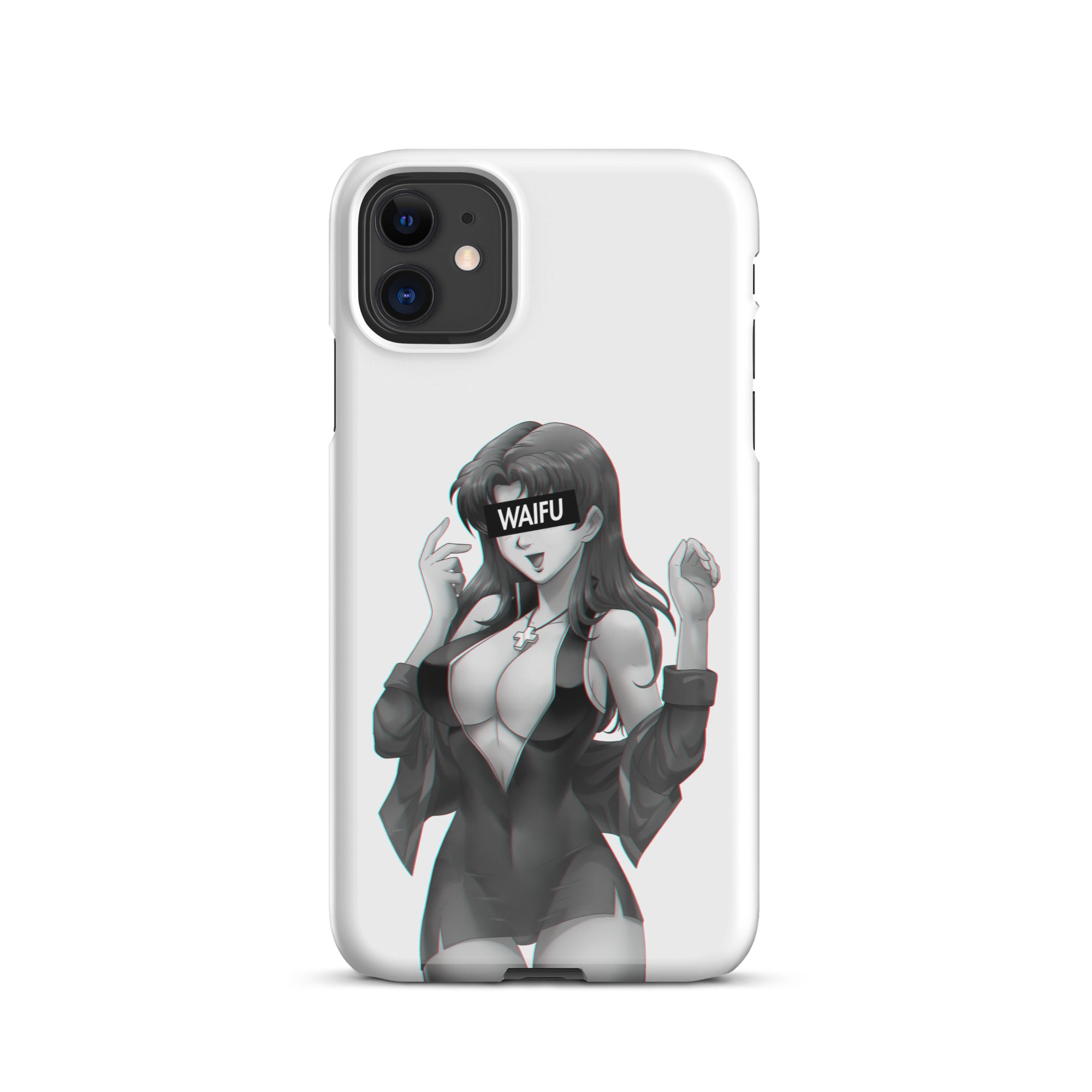 Misato Waifu Material #001 iPhone Premium Case