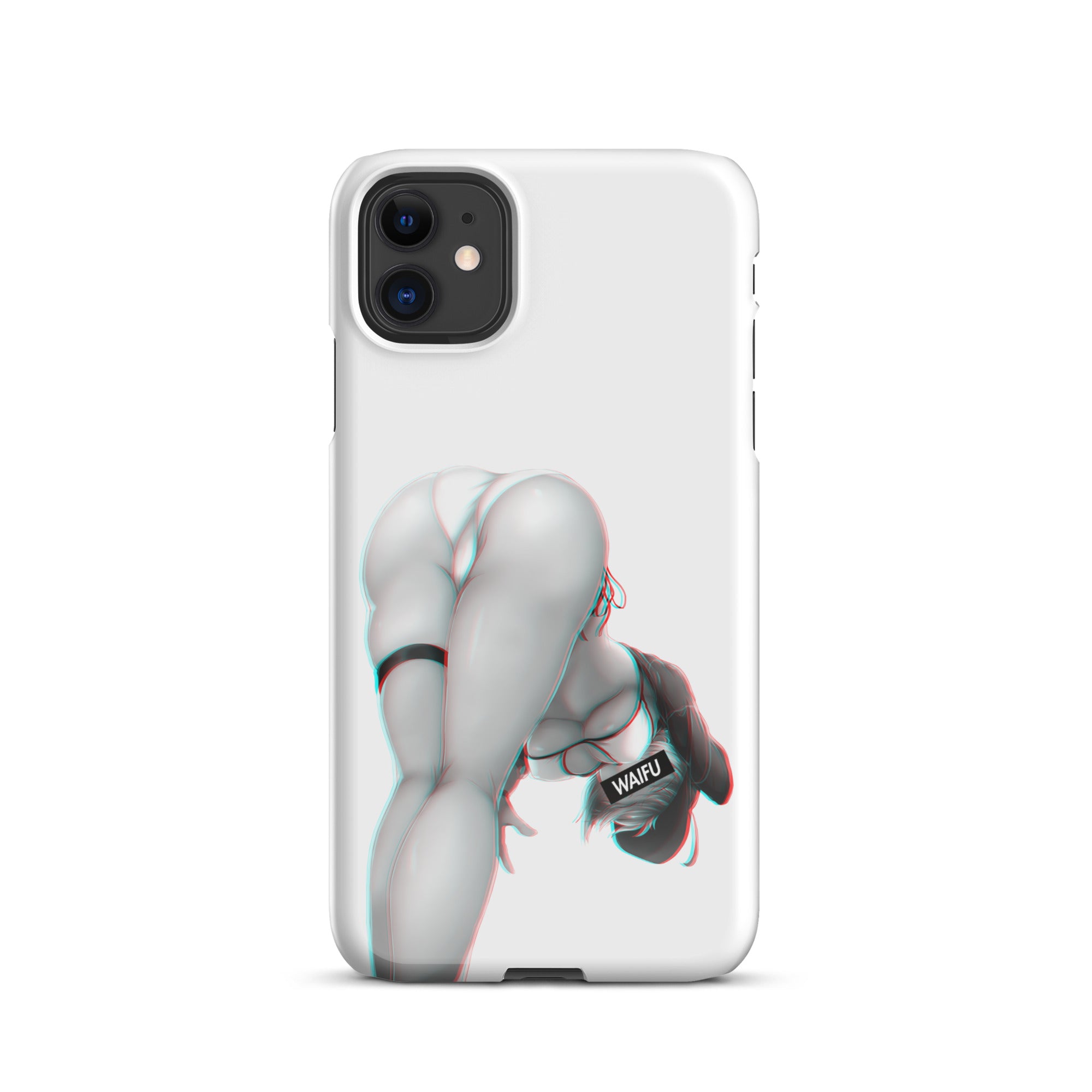 Mysterious Heroine Waifu Material #001 iPhone Premium Case