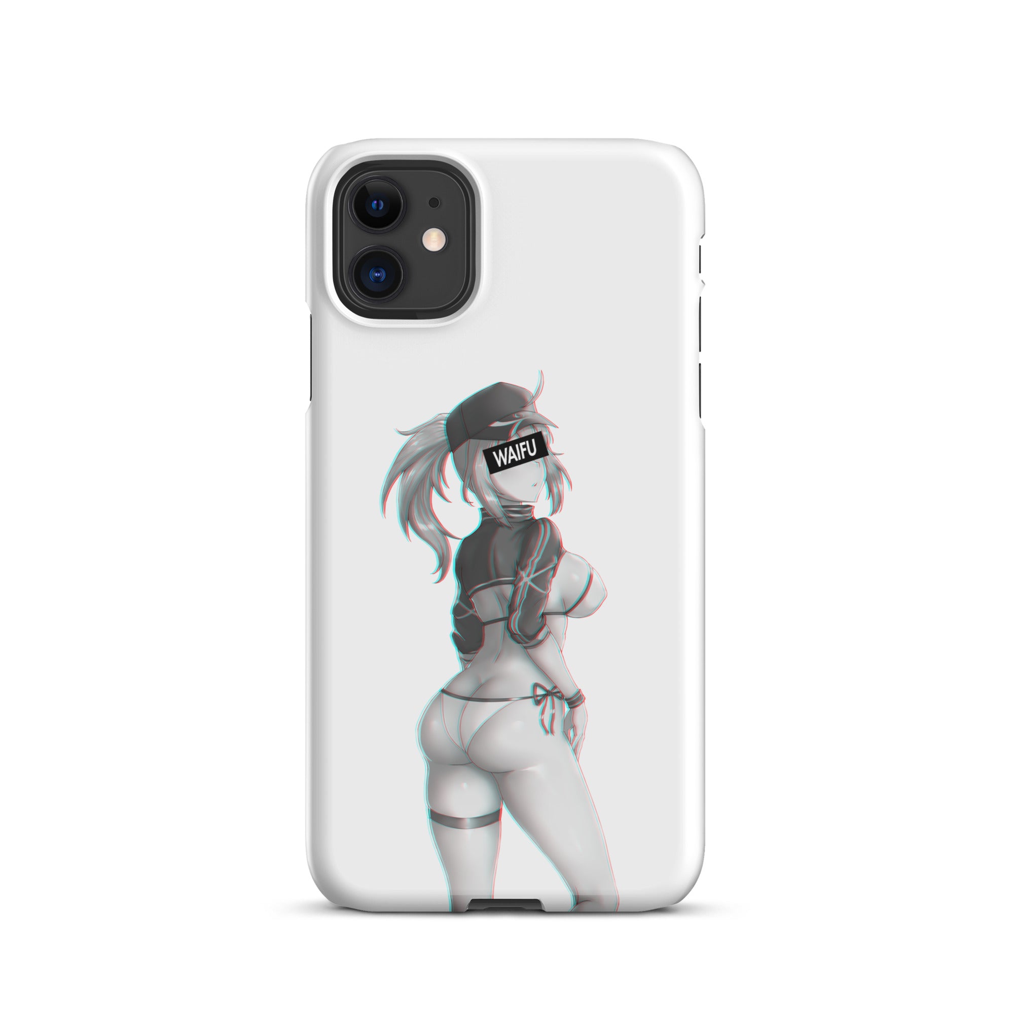 Mysterious Heroine Waifu Material #002 iPhone Premium Case