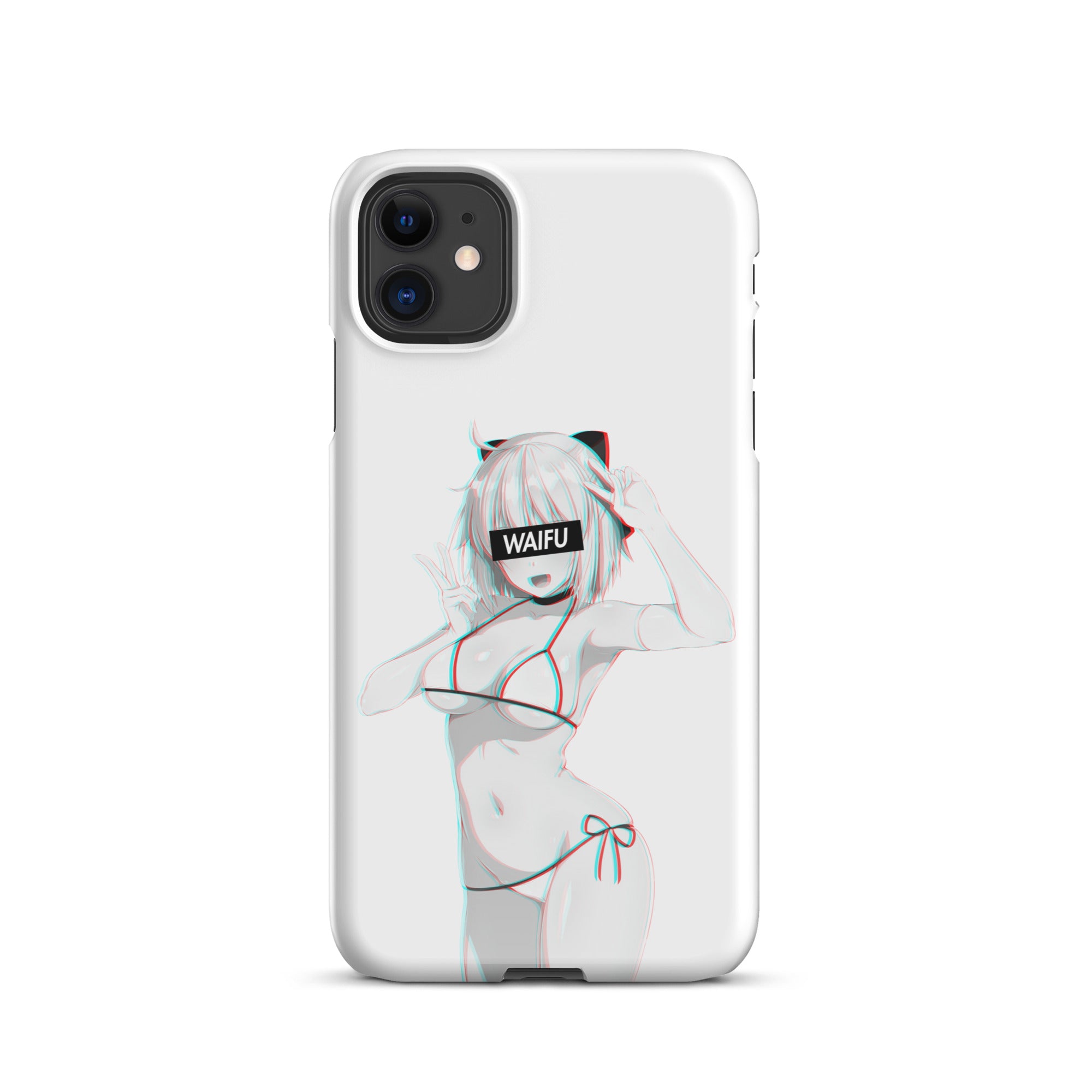 Okita Waifu Material #001 iPhone Premium Case