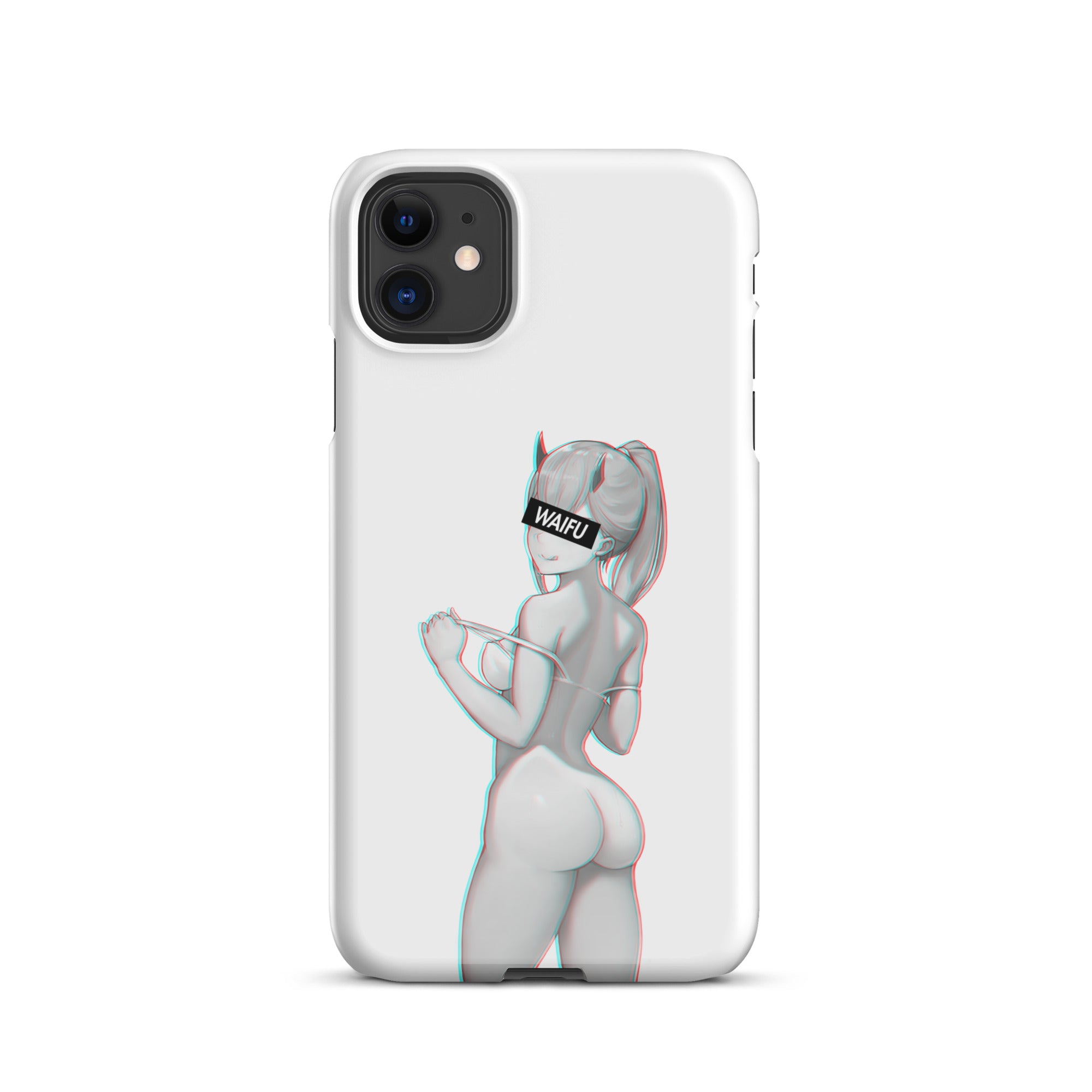 Zero Two Waifu Material #002 iPhone Premium Case