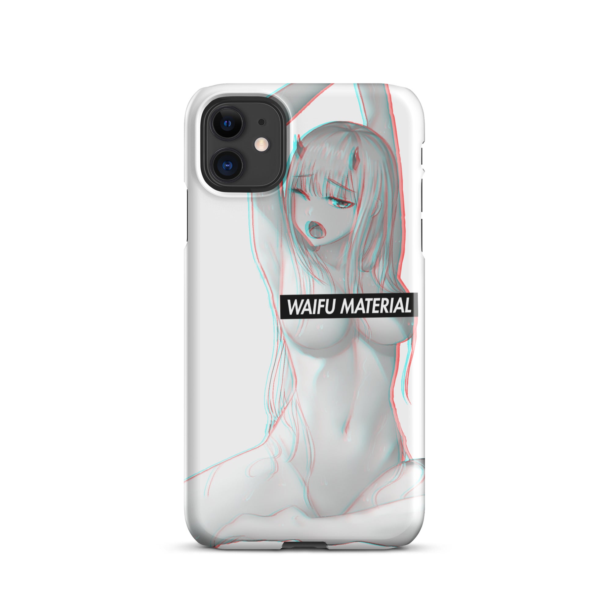 Zero Two Waifu Material #003 iPhone Premium Case