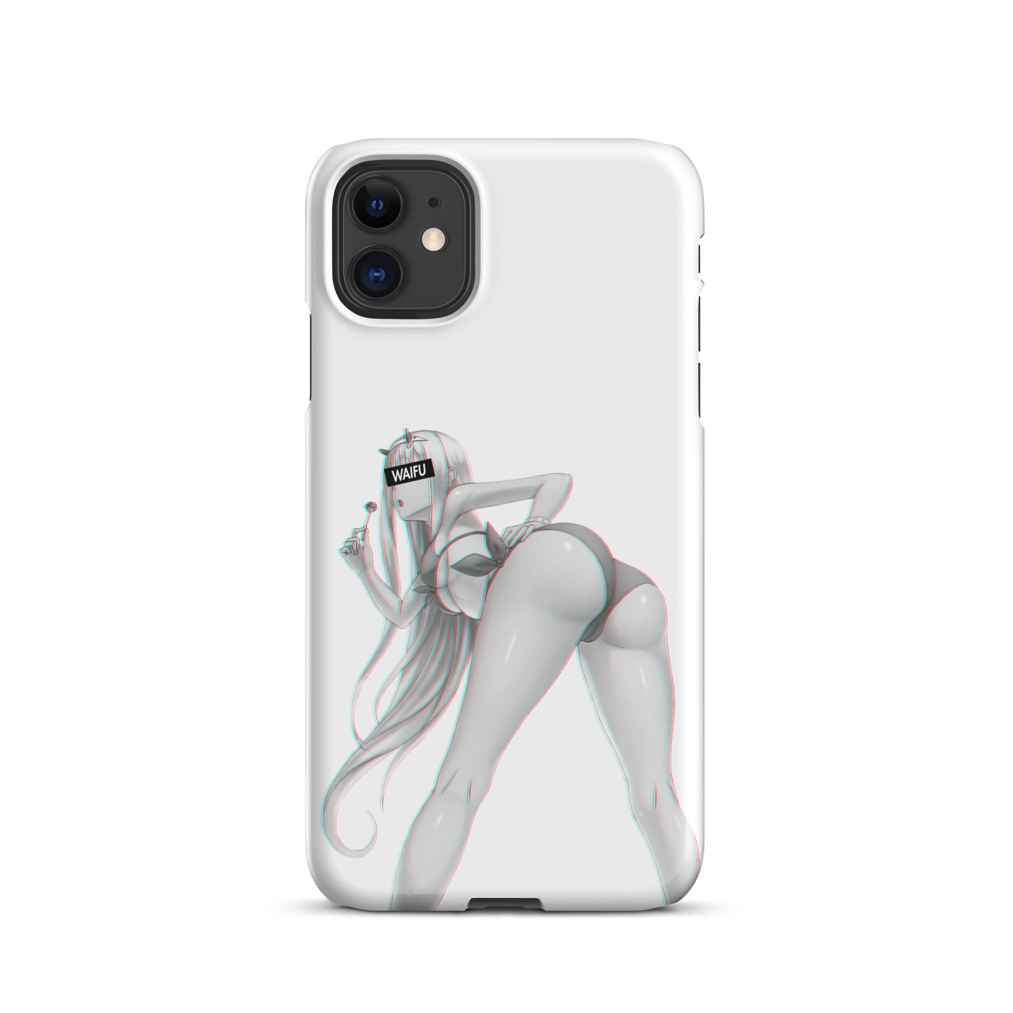 Zero Two Waifu Material #005 iPhone Premium Case