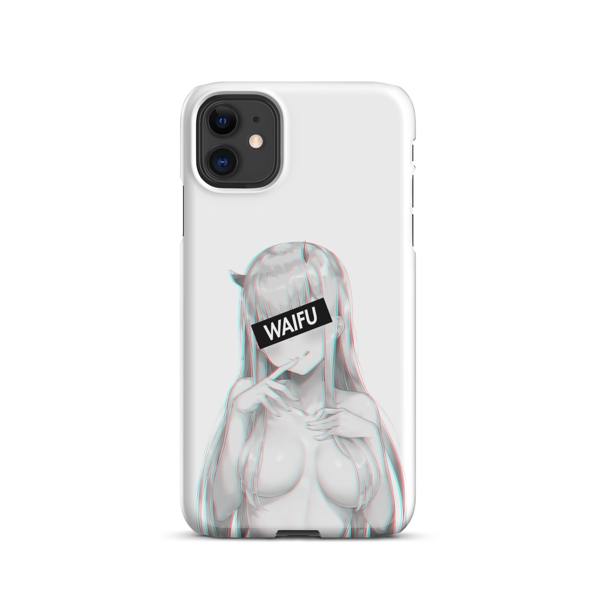 Zero Two Waifu Material #007 iPhone Premium Case