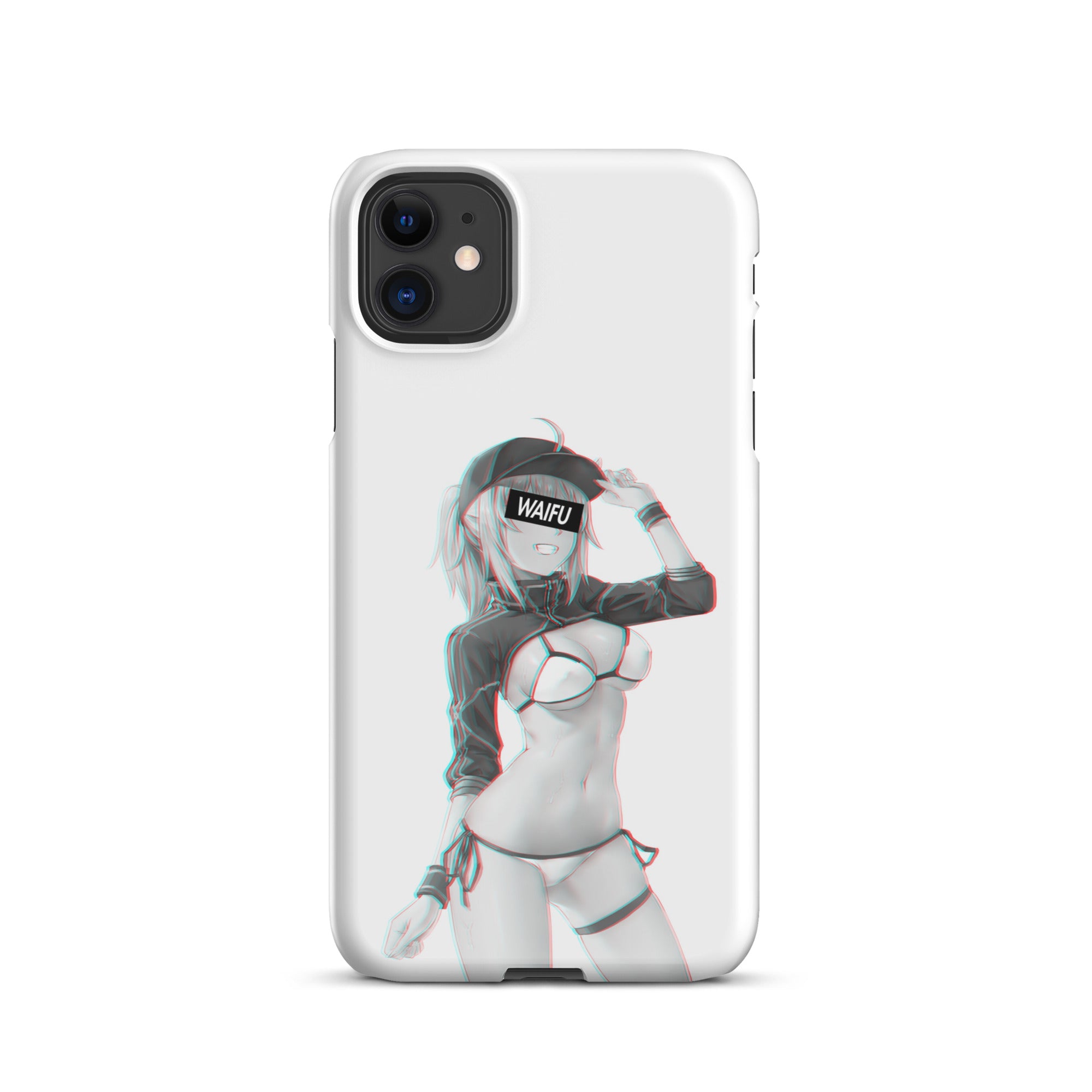 Mysterious Heroine Waifu Material #004 iPhone Premium Case