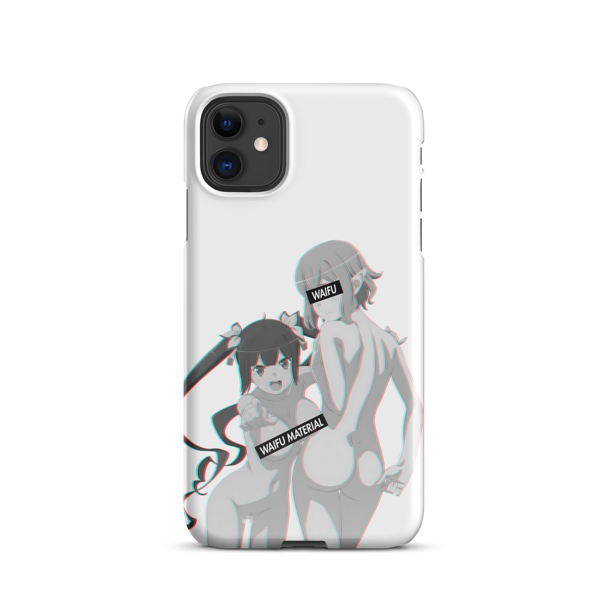 Hestia & Ryuu Waifu Material #001 iPhone Premium Case