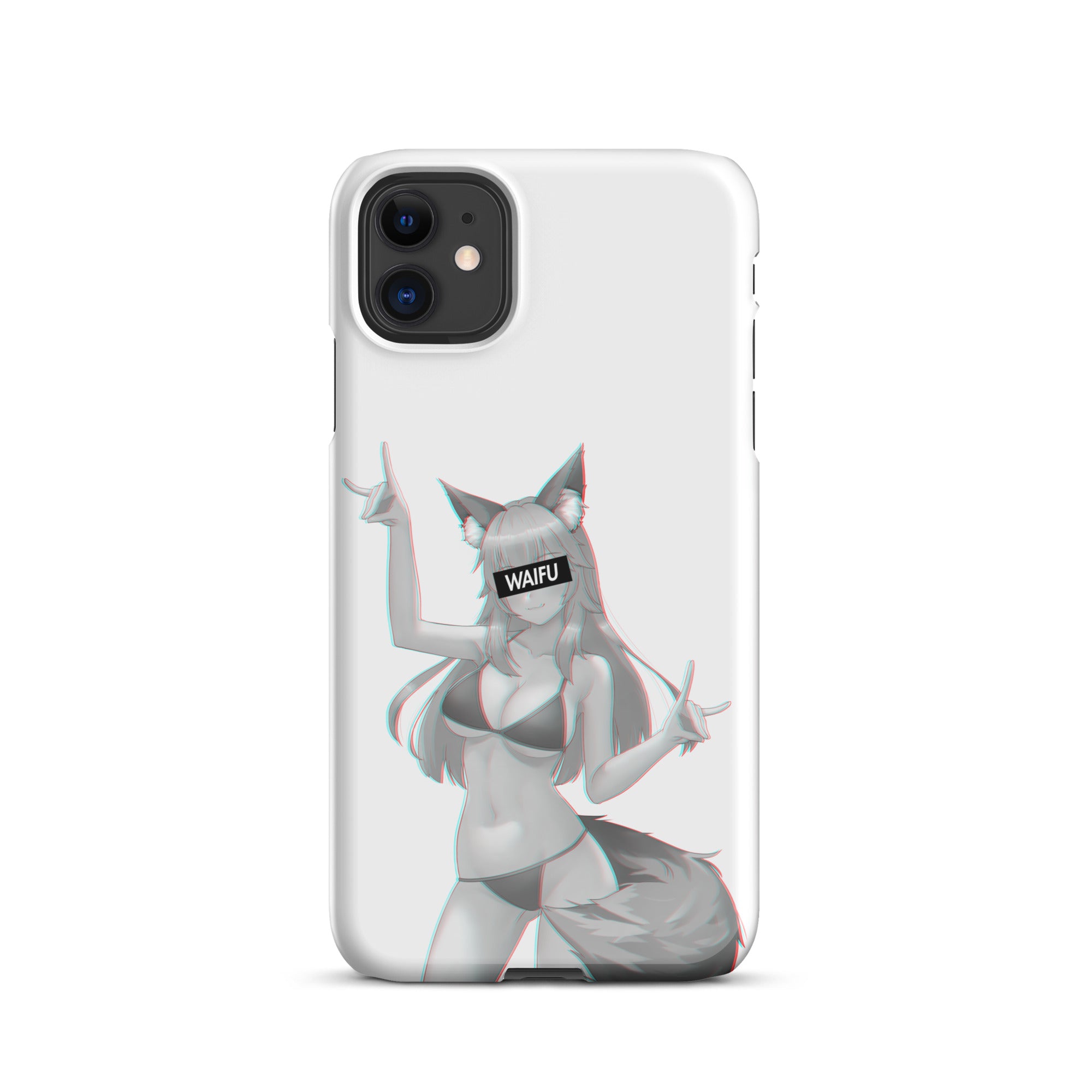 Tamamo Waifu Material #001 iPhone Premium Case