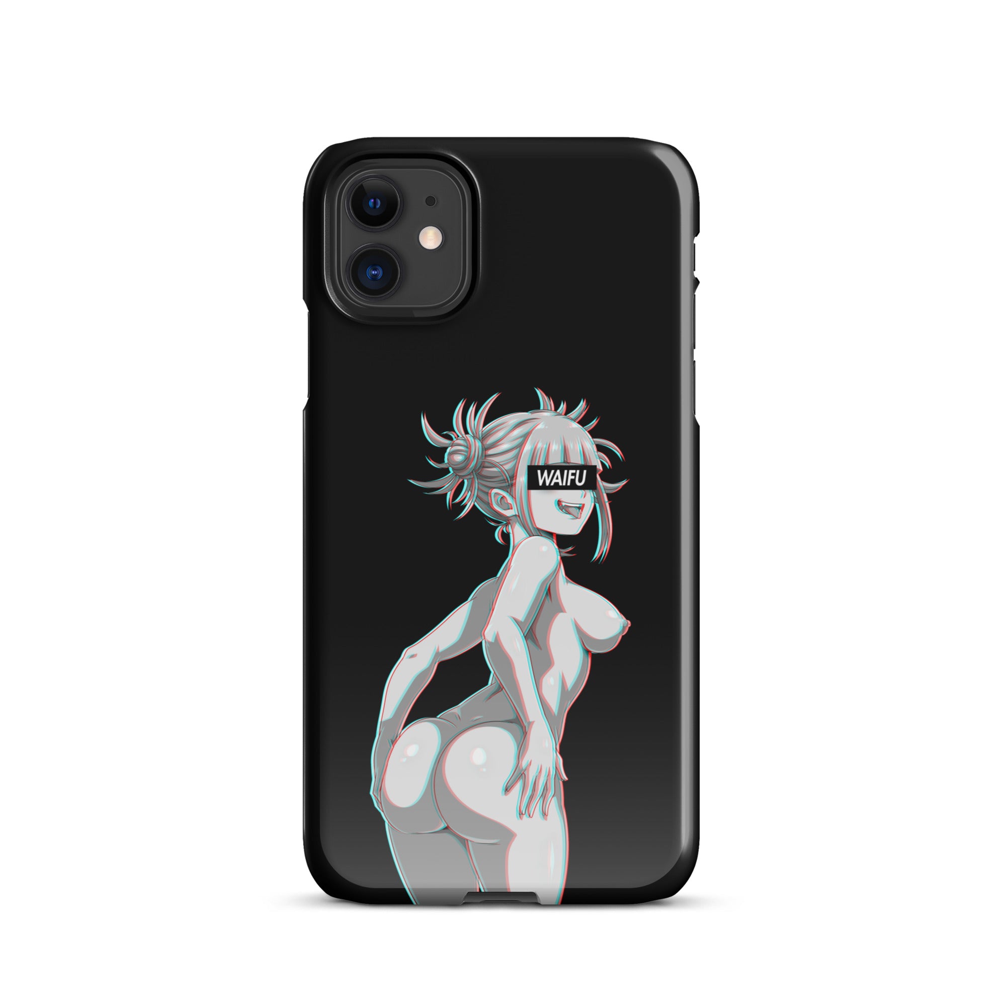 Toga Waifu Material - Black Edition #001 iPhone Premium Case