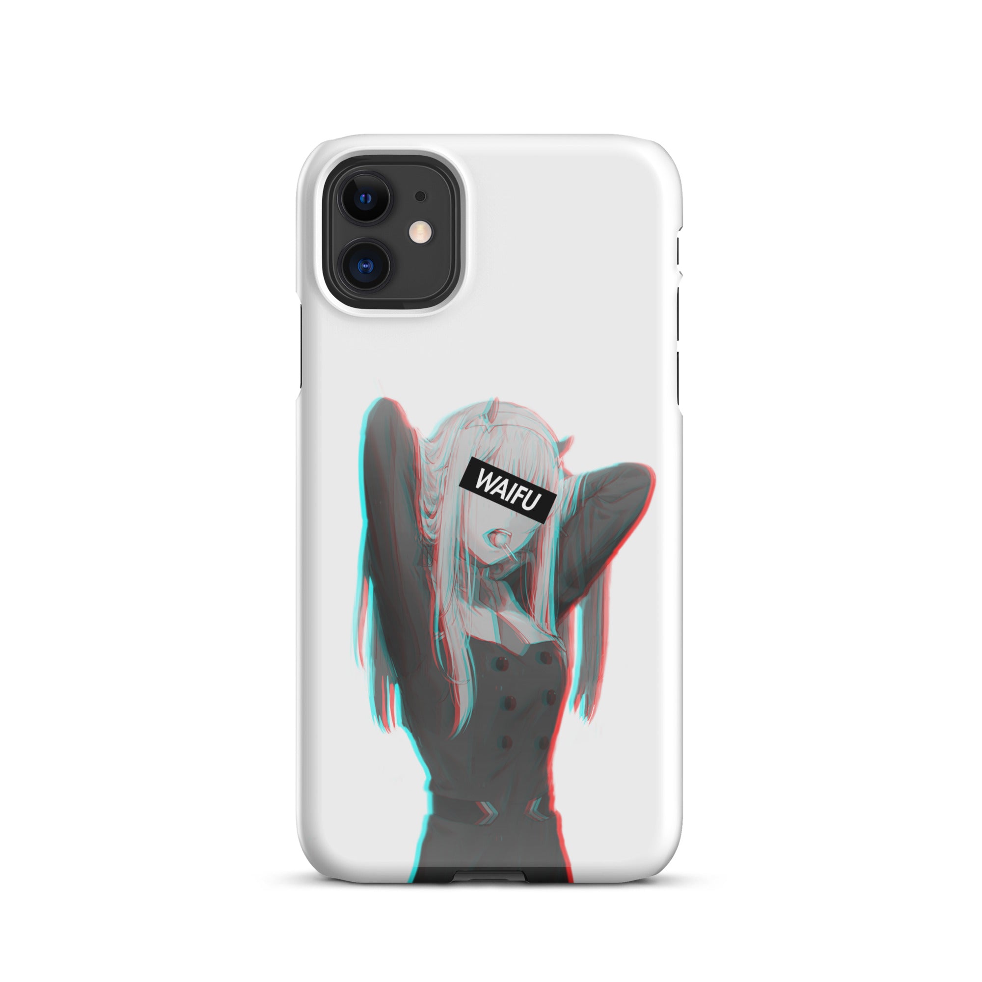 Zero Two Waifu Material #010 iPhone Premium Case