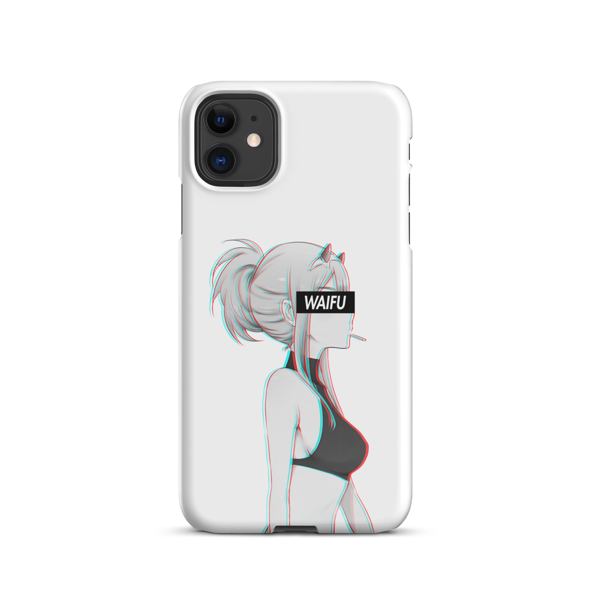 Zero Two Waifu Material #009 iPhone Premium Case