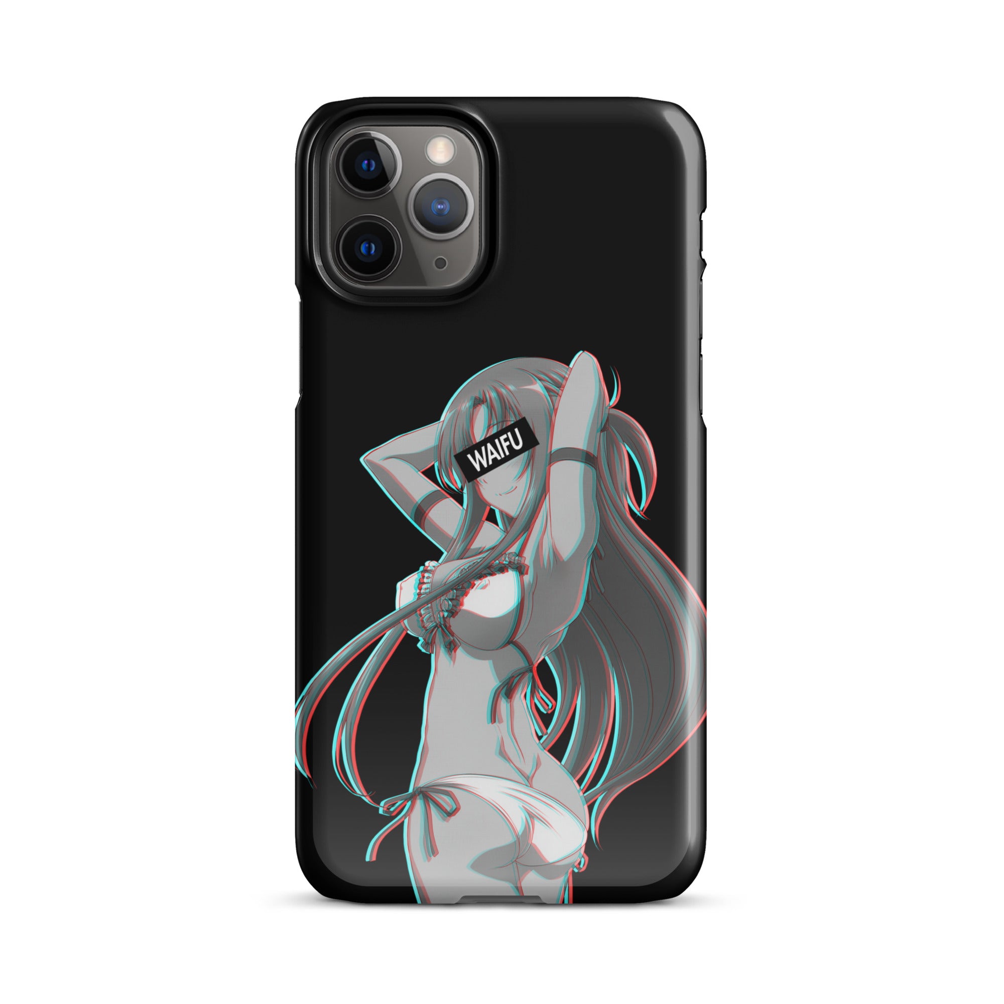 Asuna Waifu Material - Black Edition #002 iPhone Premium Case