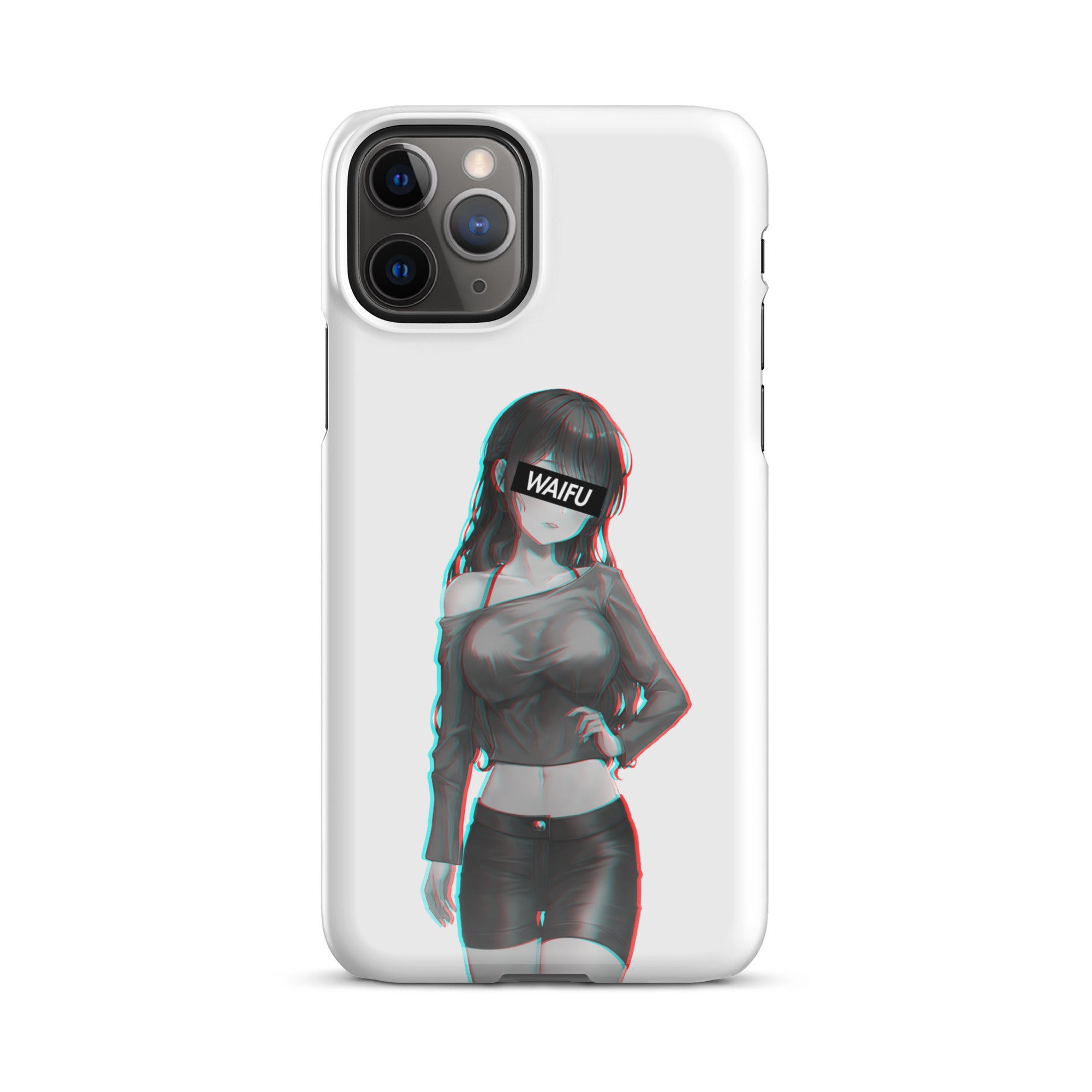 Cute Anime Girl Waifu Material 014 iPhone Premium Case