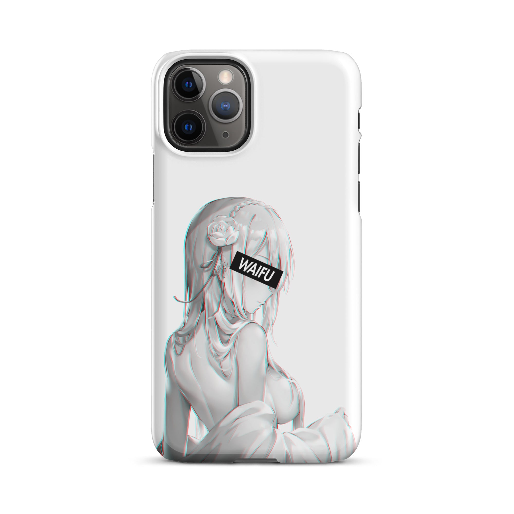 Emilia Waifu Material #001 iPhone Premium Case