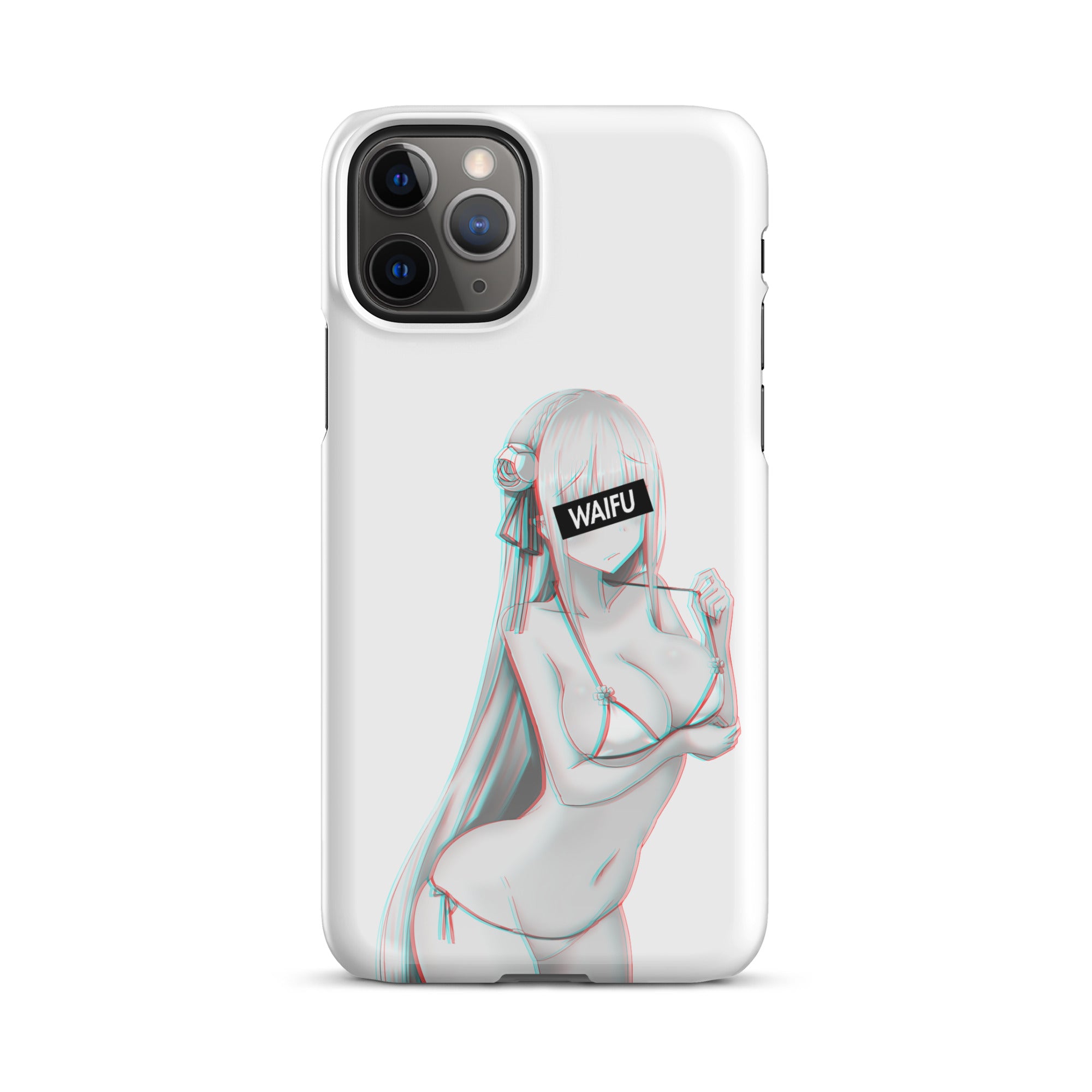 Emilia Waifu Material #002 iPhone Premium Case