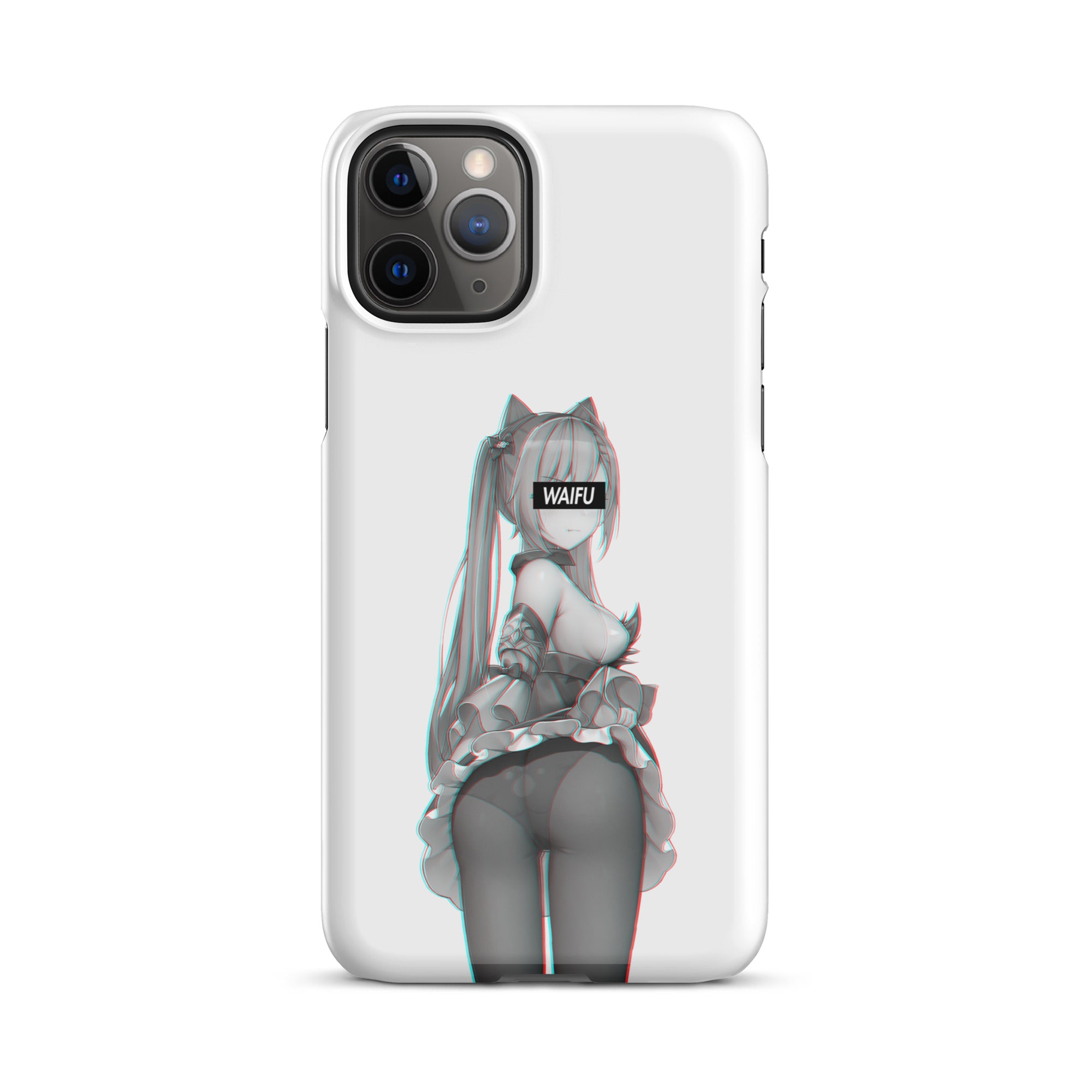 Keqing Waifu Material #001 iPhone Premium Case