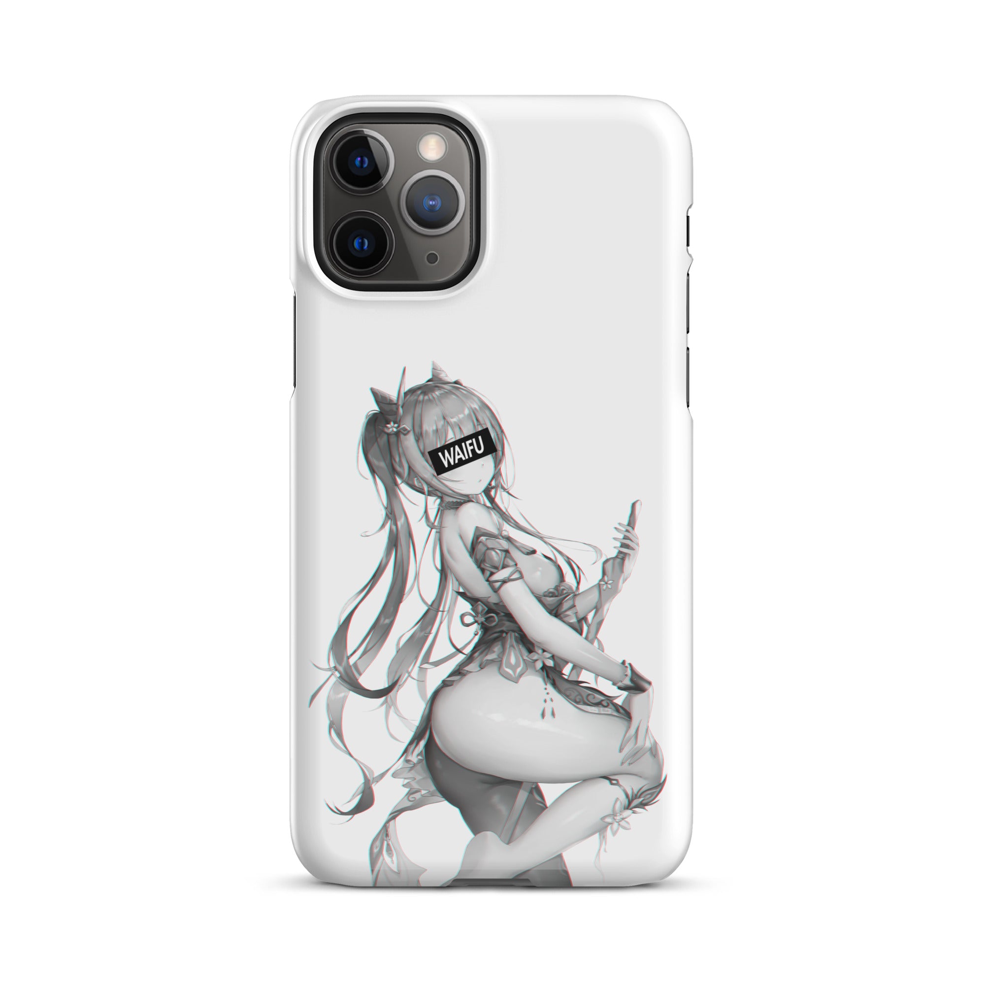 Keqing Waifu Material #003 iPhone Premium Case