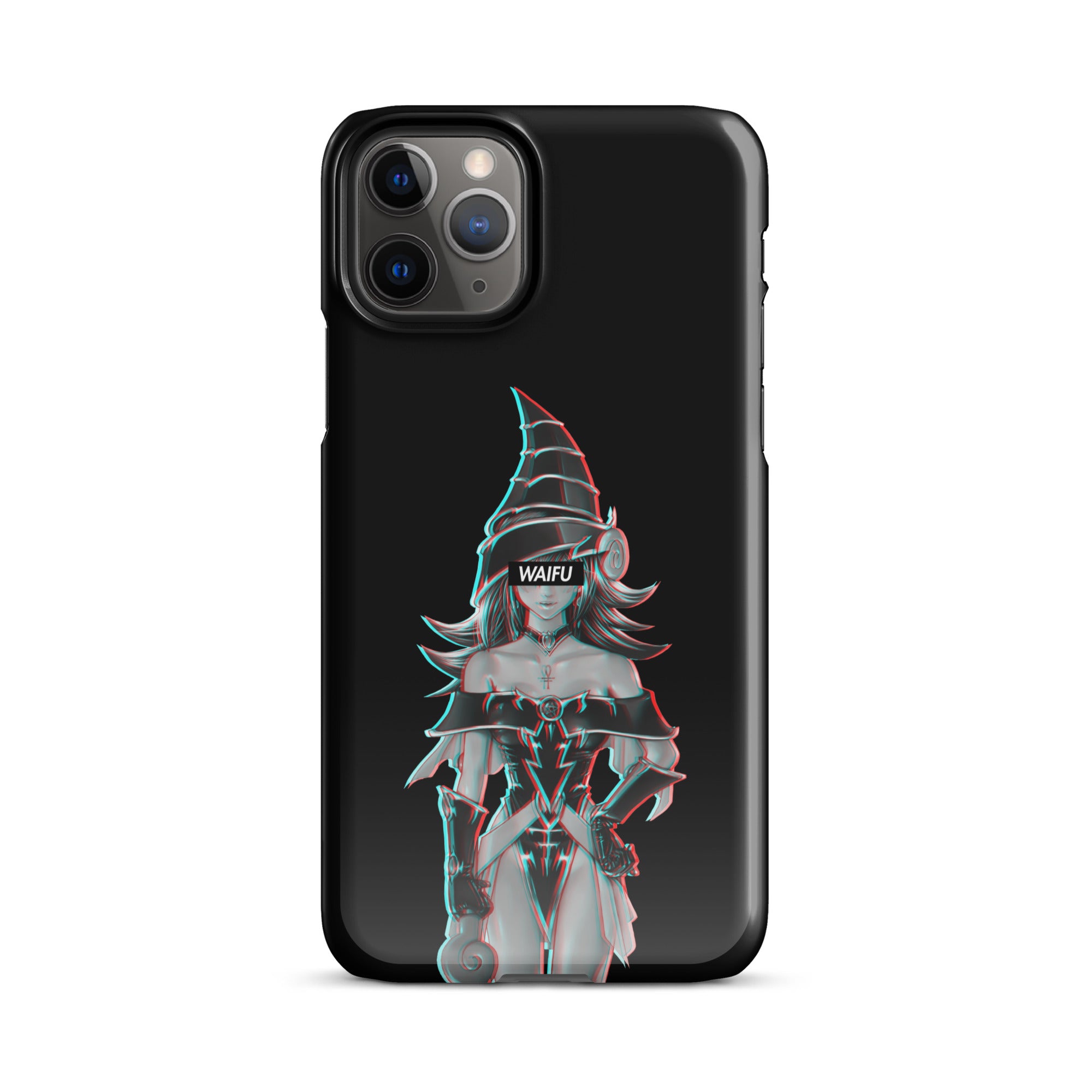 Magical Gal Waifu Material - Black Edition #001 iPhone Premium Case